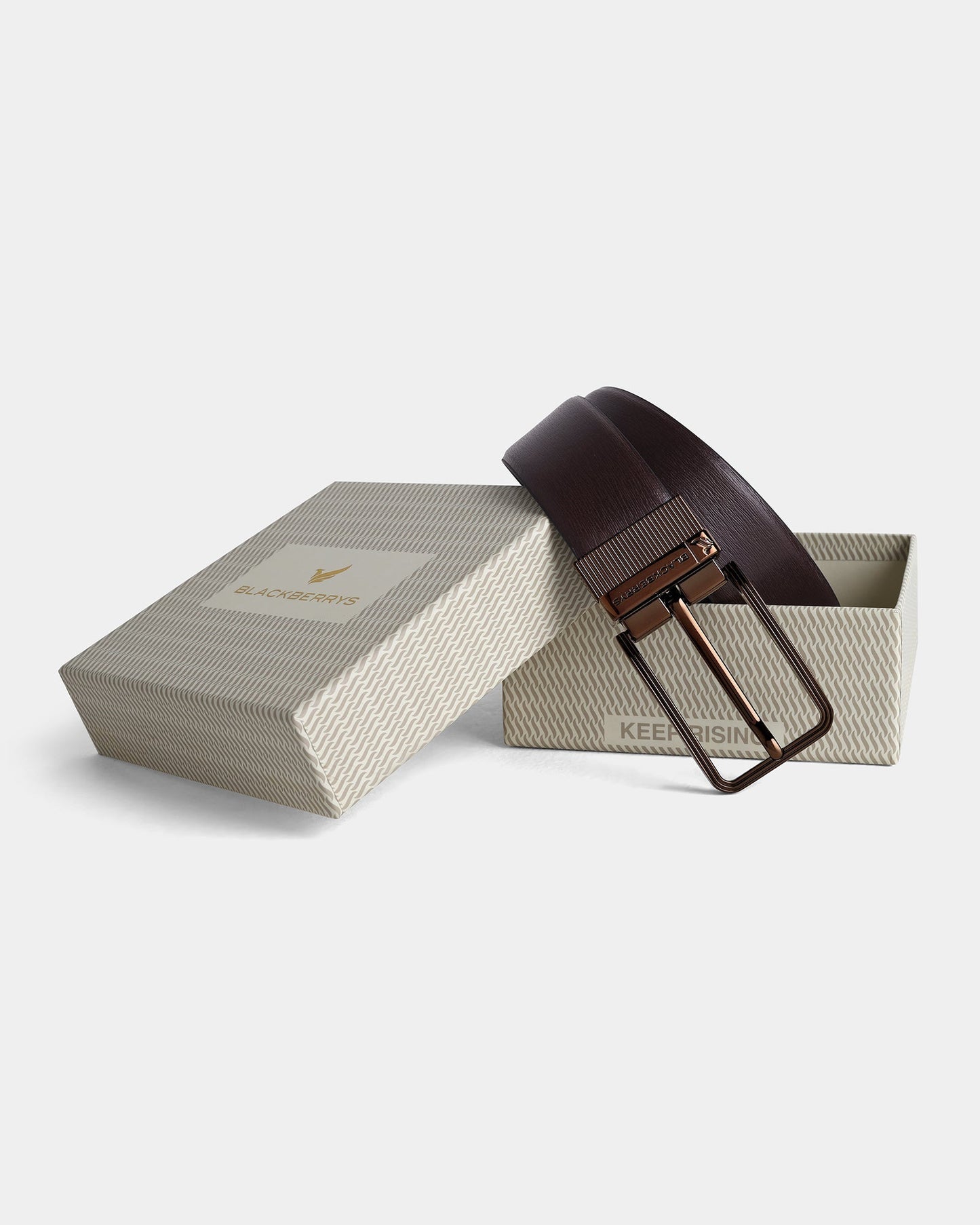 Black Brown Solid Belts - Alunite