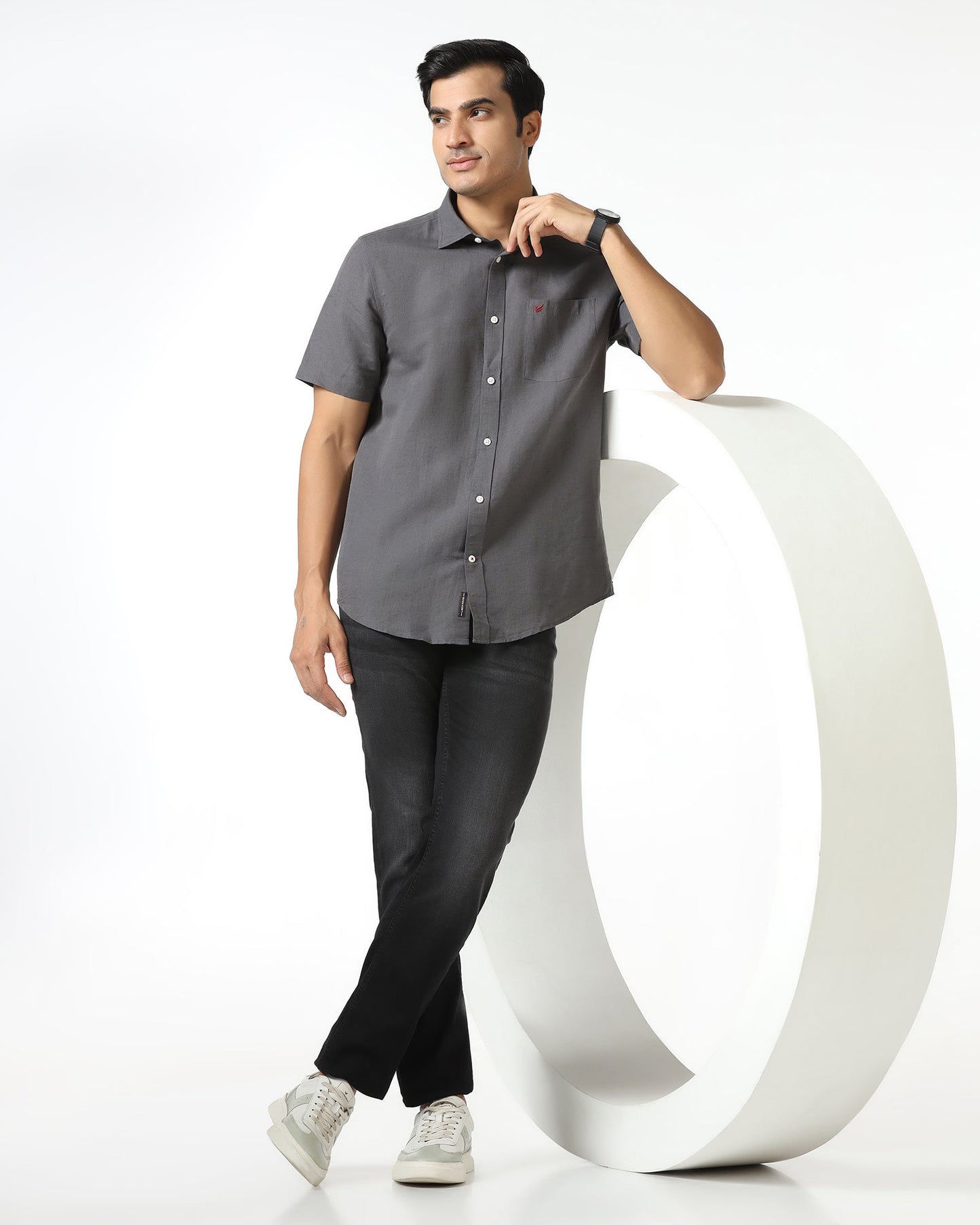 Black Superflex Slim Fit Jeans - Ambros