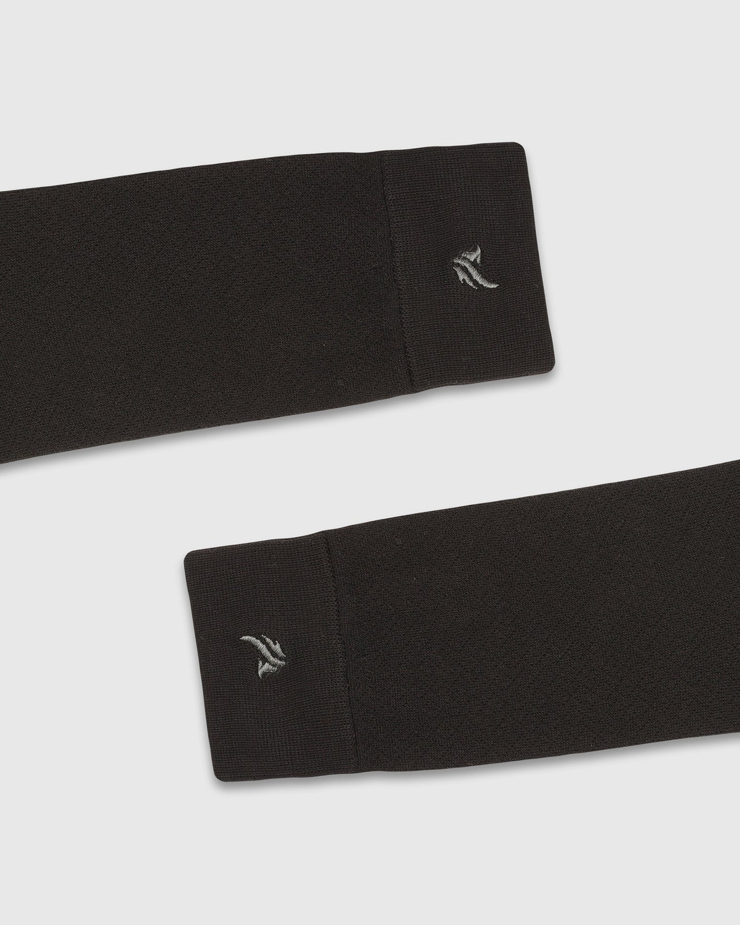 Cotton Black Knitted Socks - Varil