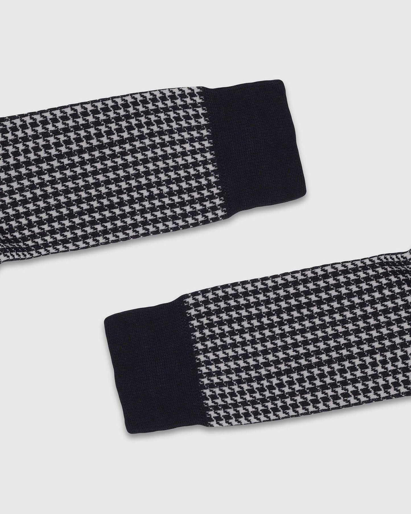 Cotton Dark Navy Knitted Socks - Tesla