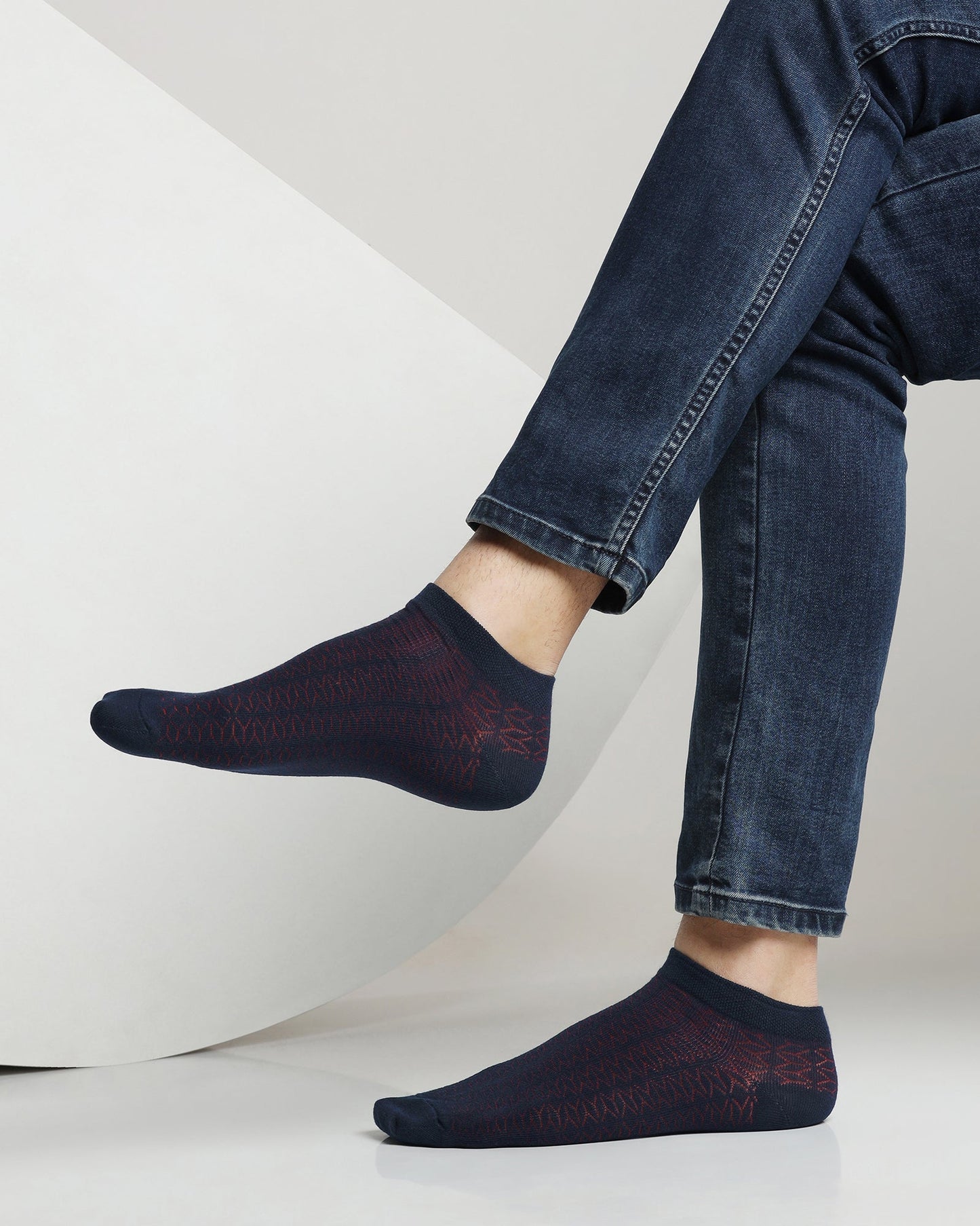 Cotton Multi Color Knitted Socks - Alme