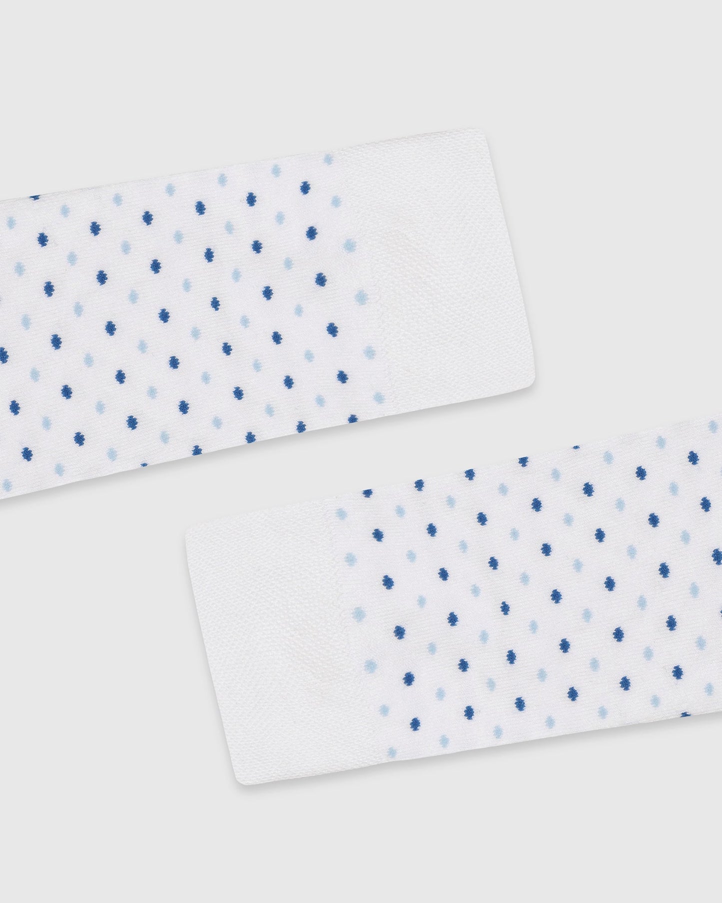 Cotton White Knitted Socks - Vika