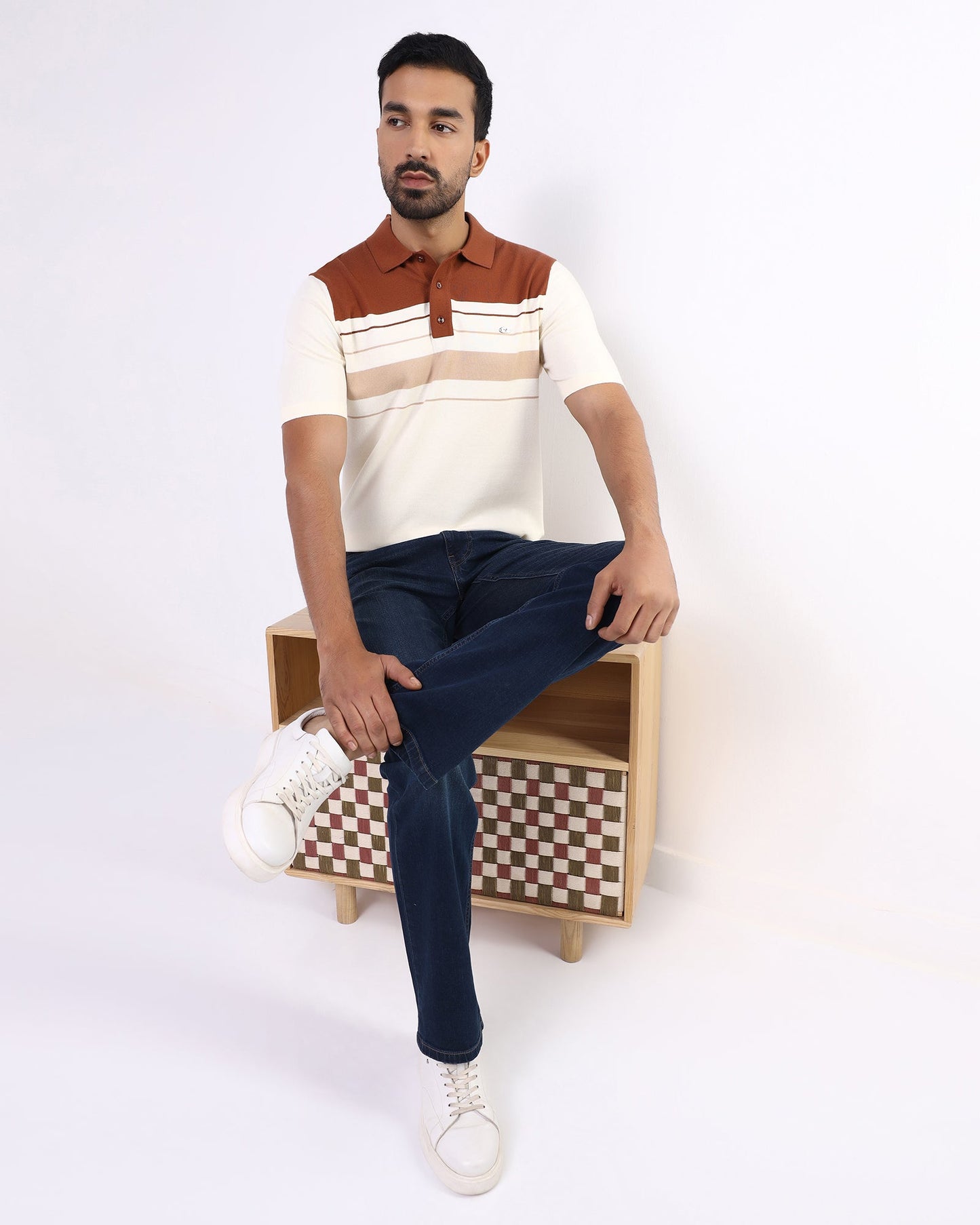 Indigo Super Clean Straight Comfort Jeans - Tobias