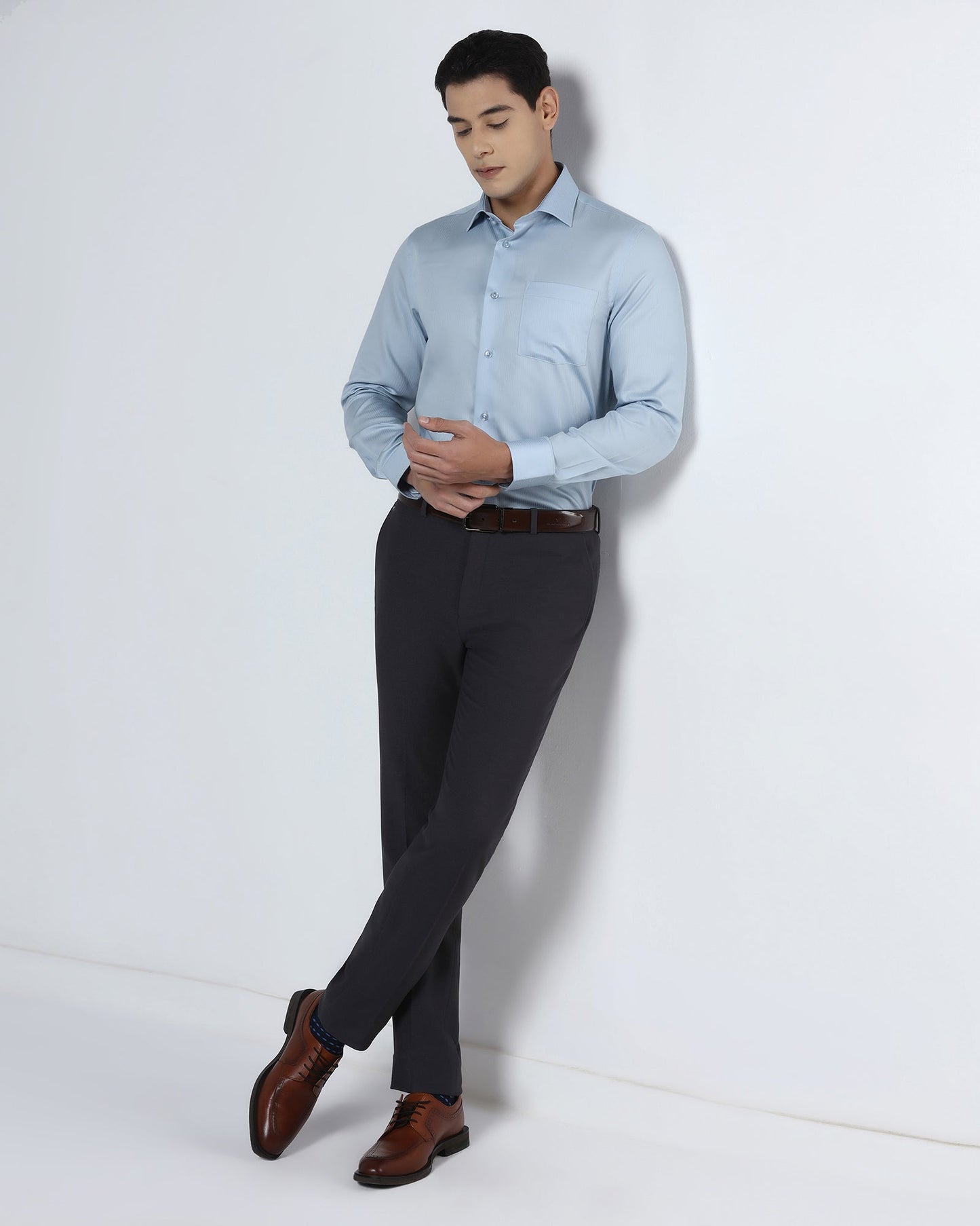 Light Blue Stripe Shirt - Syros