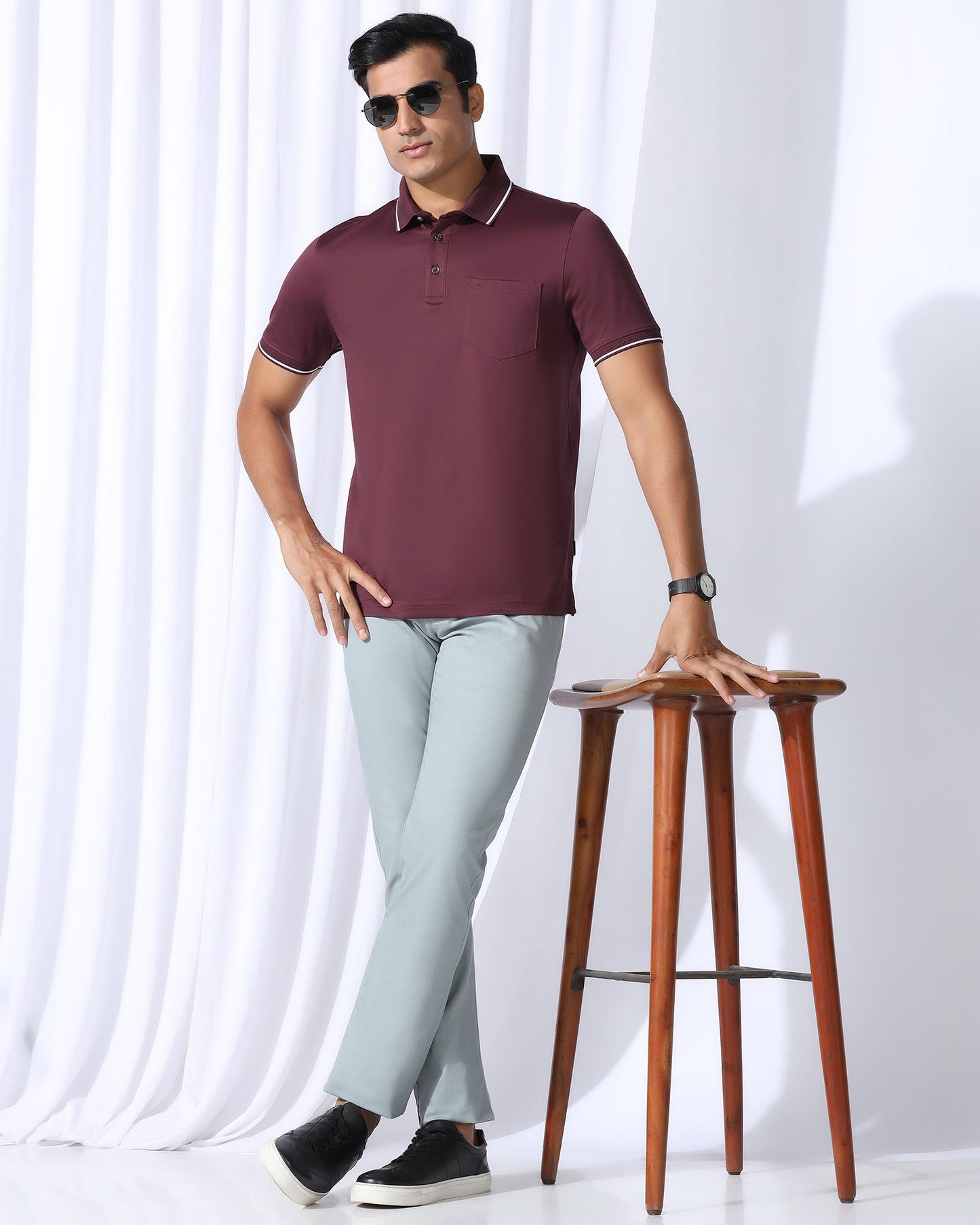 Polo Wild Ginger Solid T-Shirt - Orion