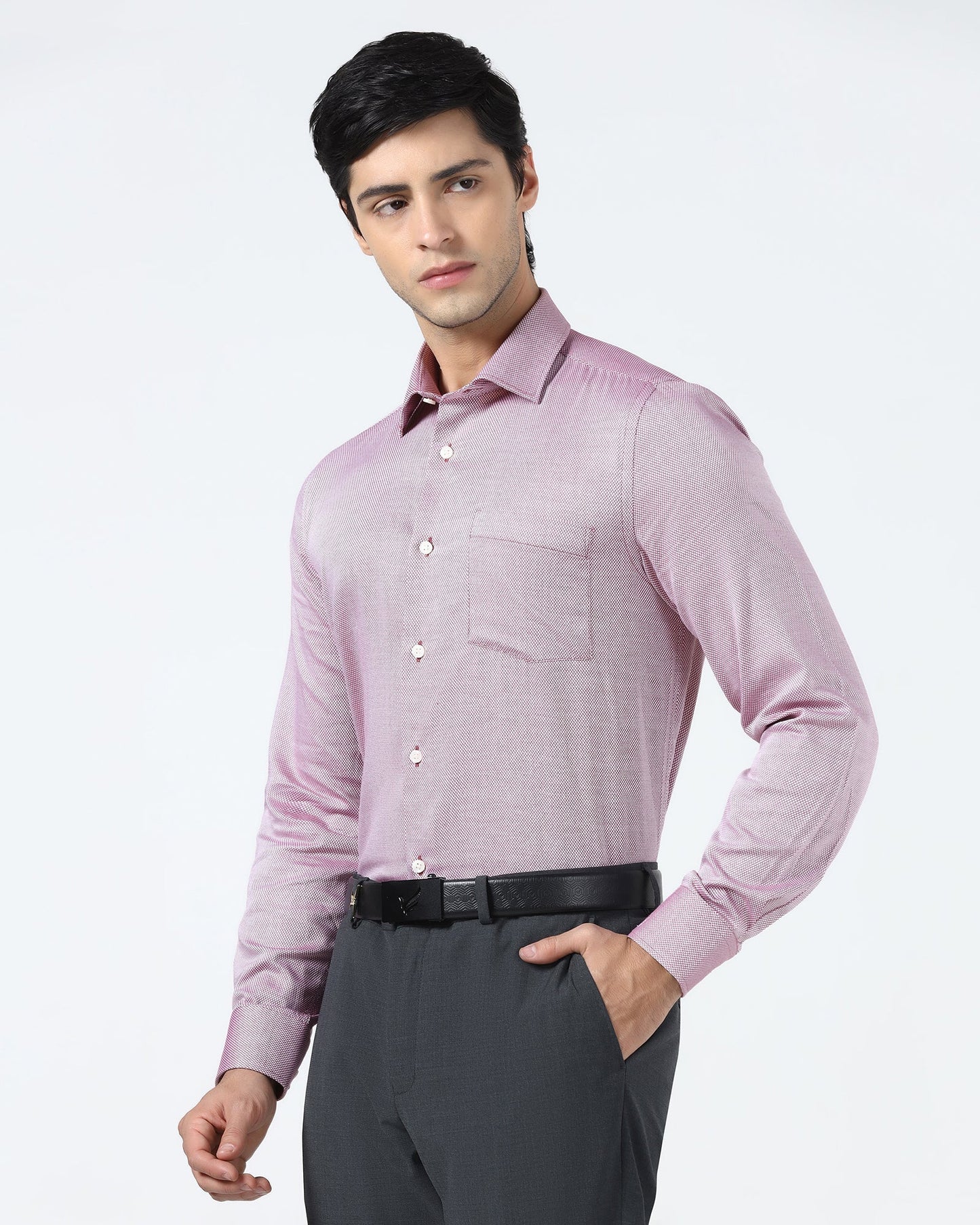 Red Textured Shirt - Thanos