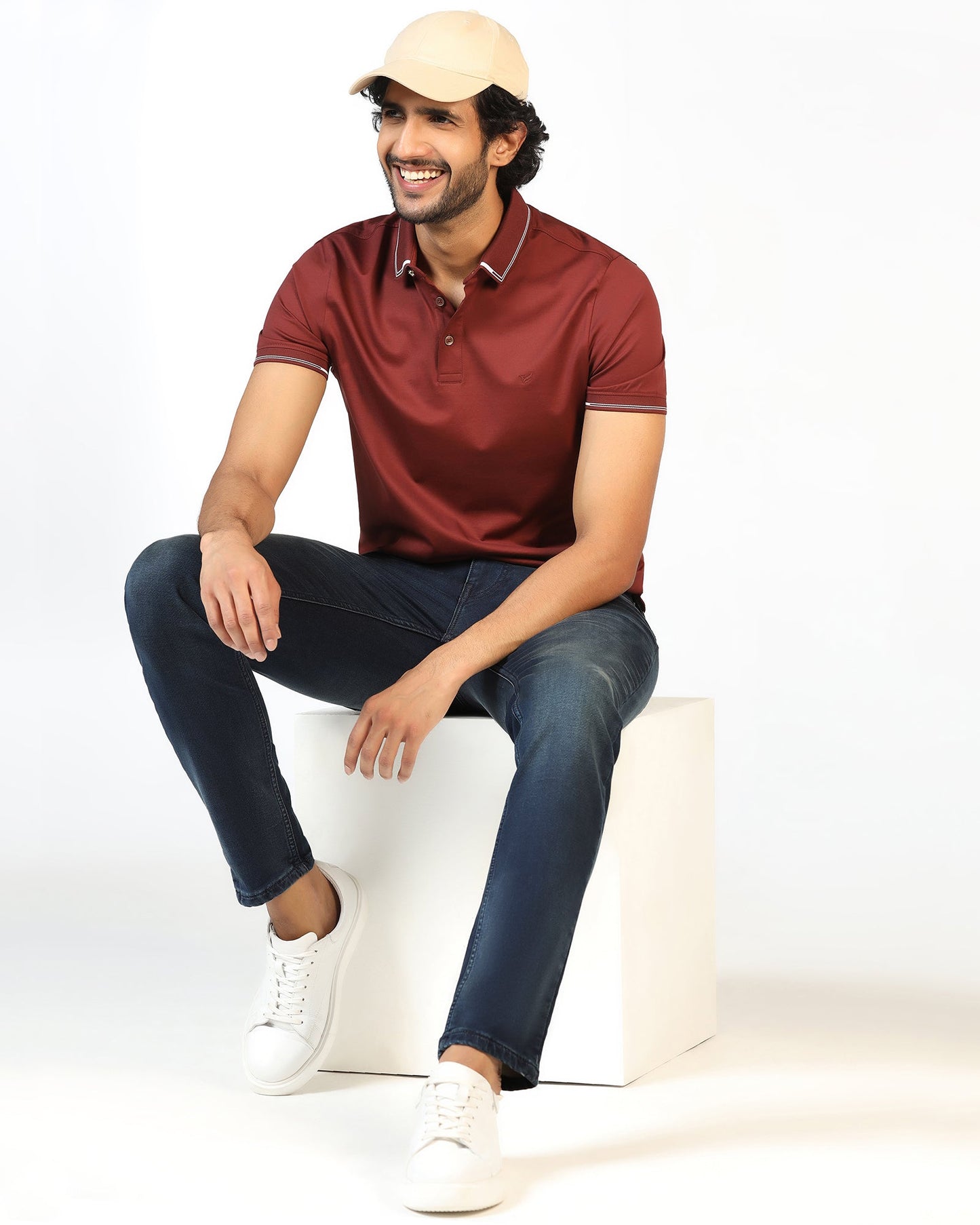 Super Clean Slim Yonk Fit Indigo Jeans - Dario