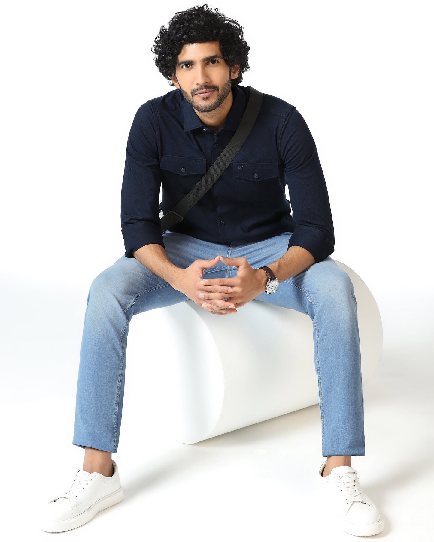 Ultrasoft Slim Comfort Buff Fit Indigo Jeans - Zuri