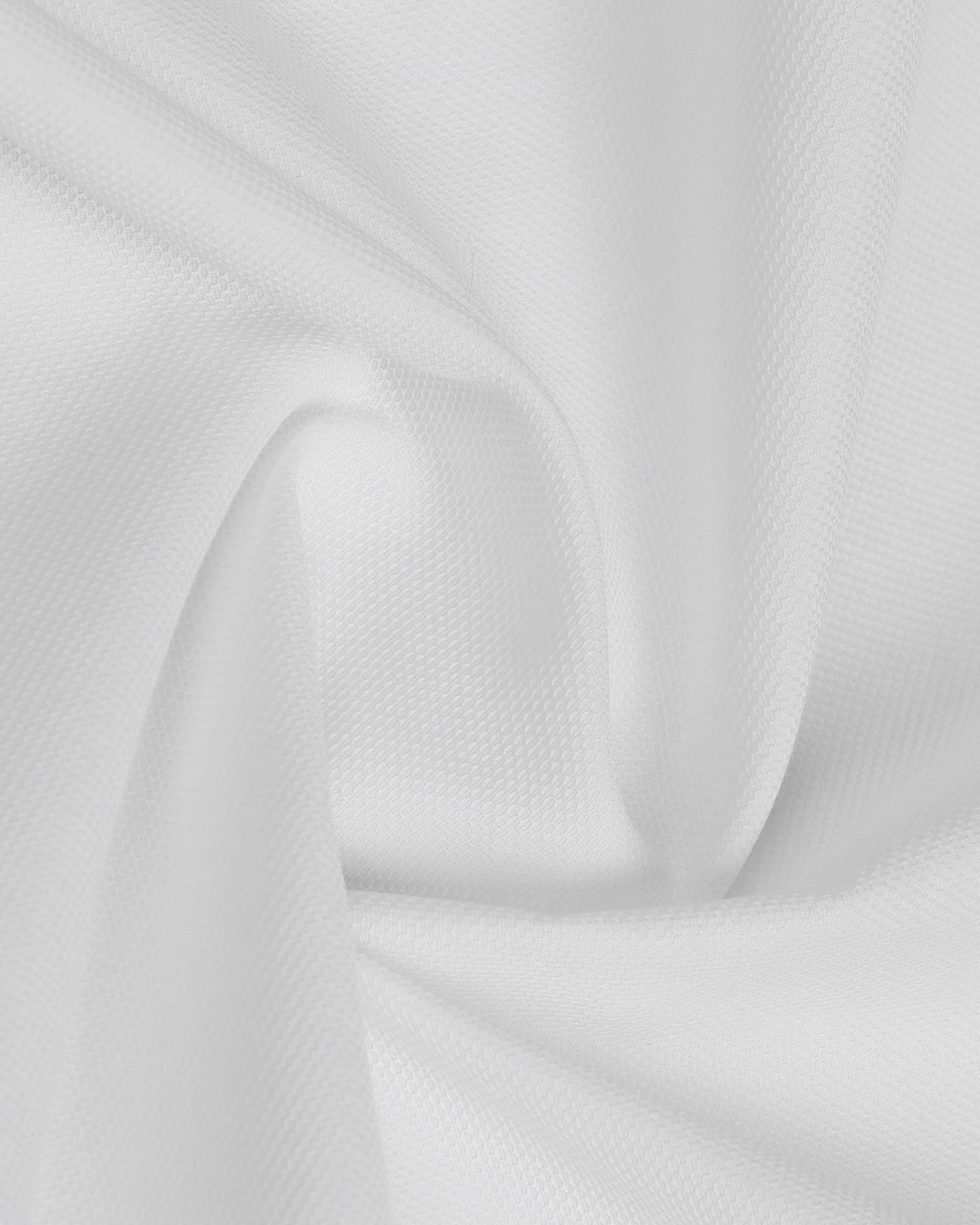 White Textured Shirt - Caty