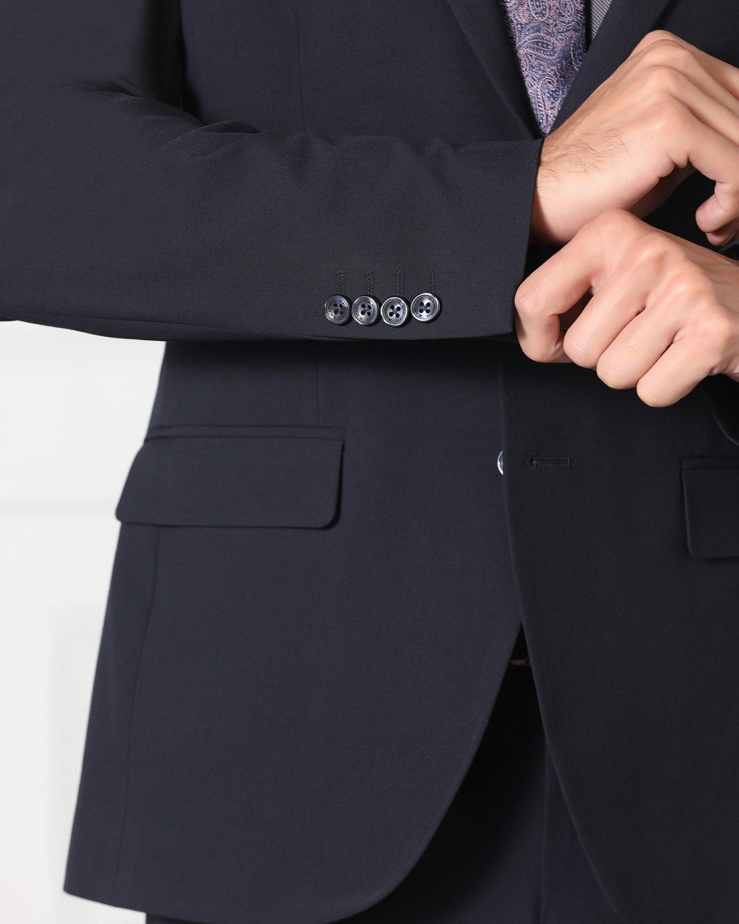 2 Pcs Suit In Blue (Jerret) - blackberrys-clothing