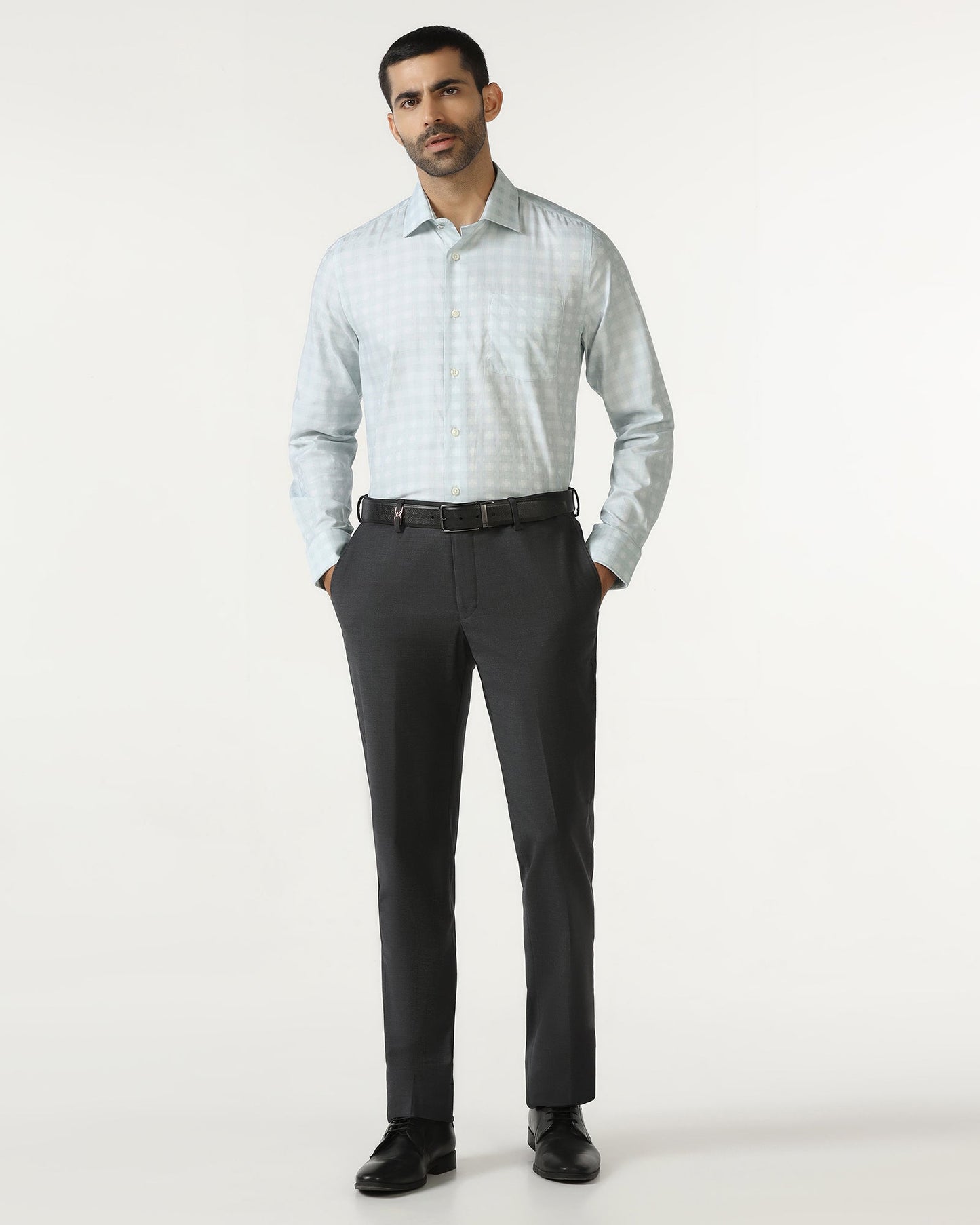 Aqua Check Shirt - Fivel