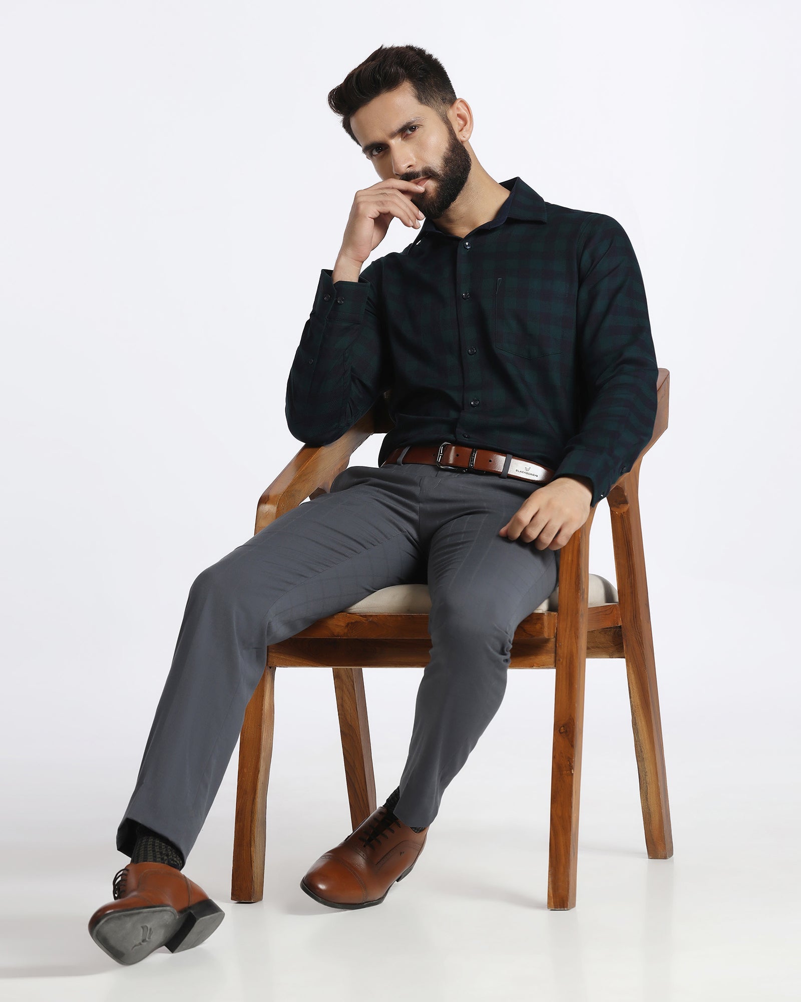 Beetle Check Shirt - Reflex