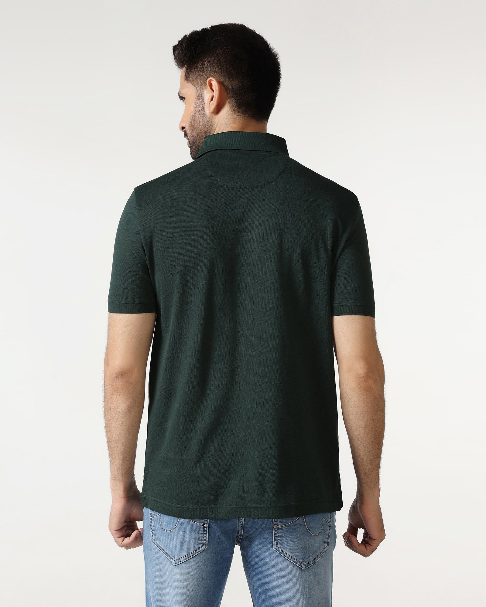 Beetle Textured Polo - Wayne