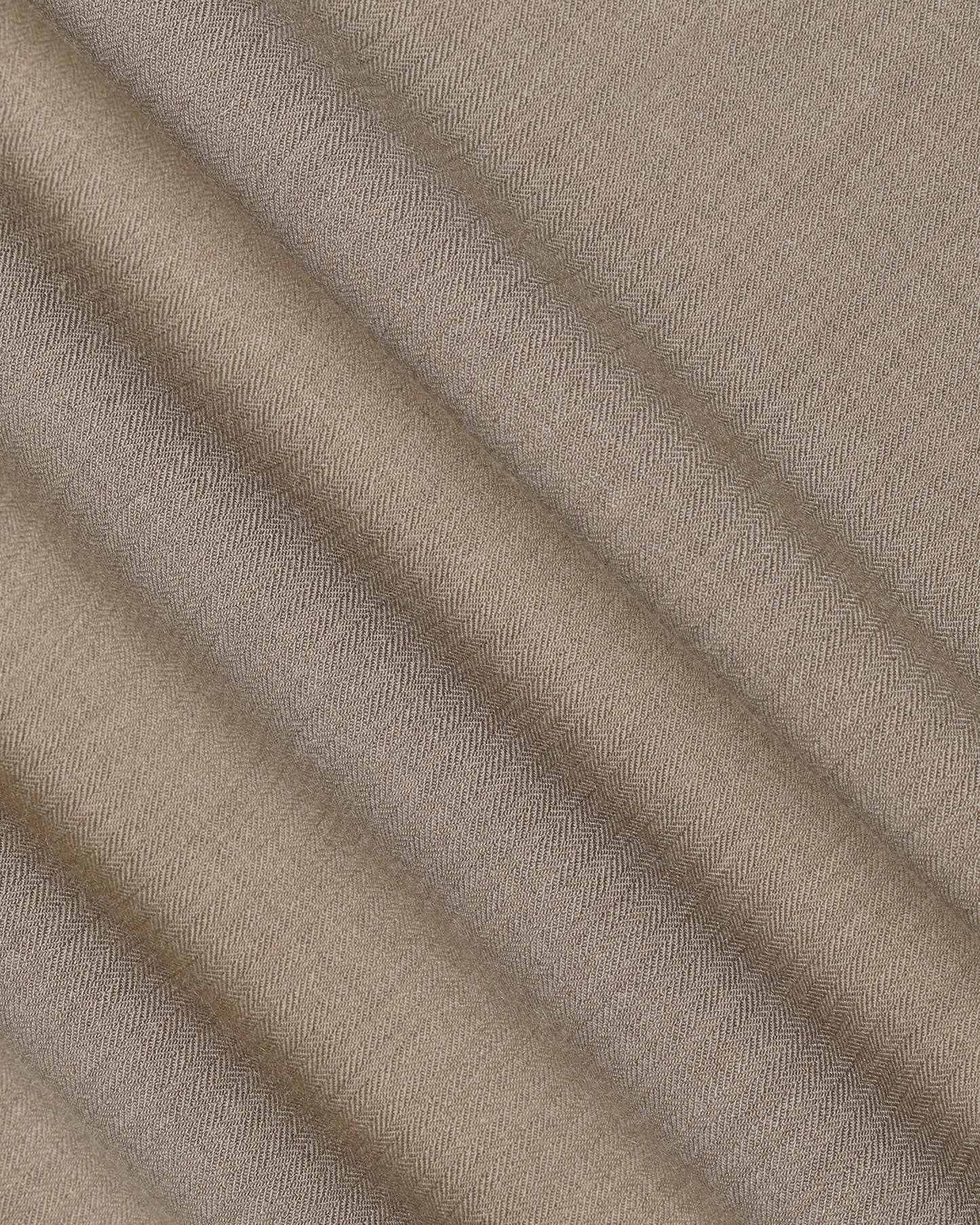 Beige Solid Trouser - Henry