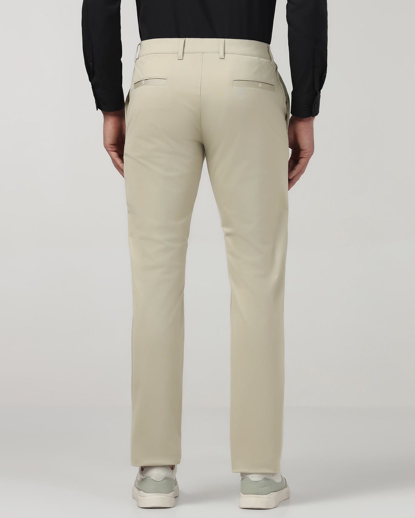 Beige TechPro Solid Khakis - Yukon