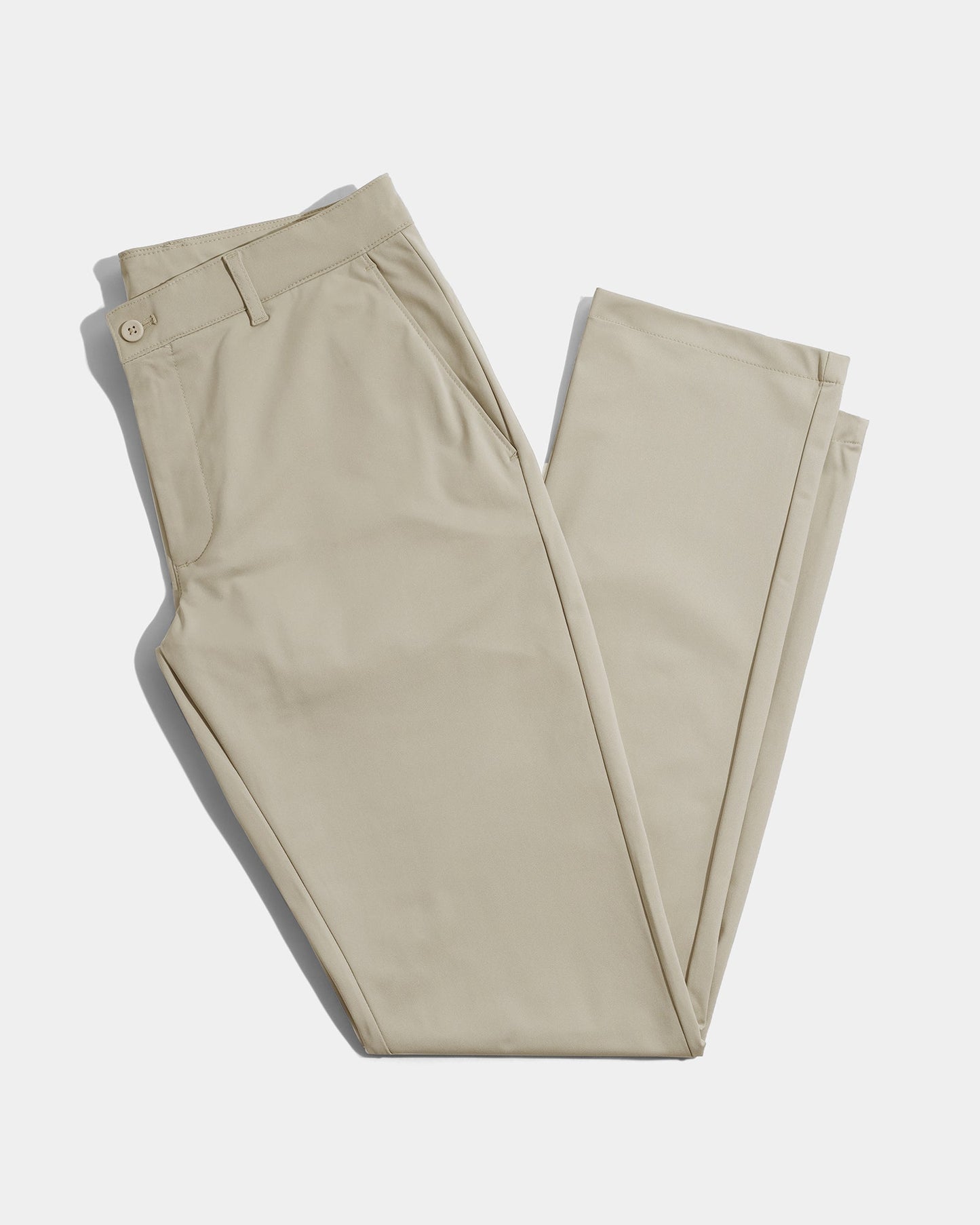 Beige TechPro Solid Khakis - Yukon