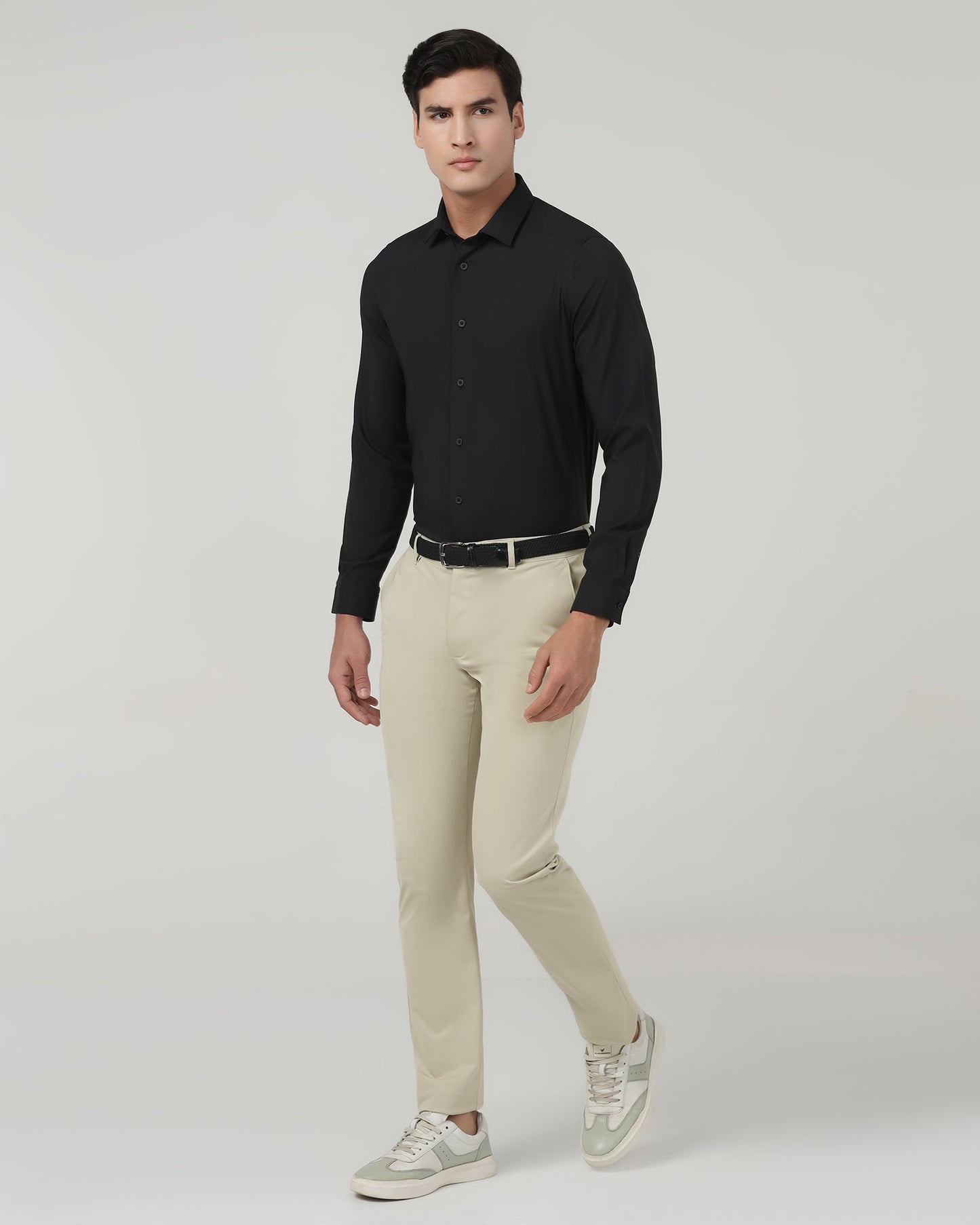 Beige TechPro Solid Khakis - Yukon