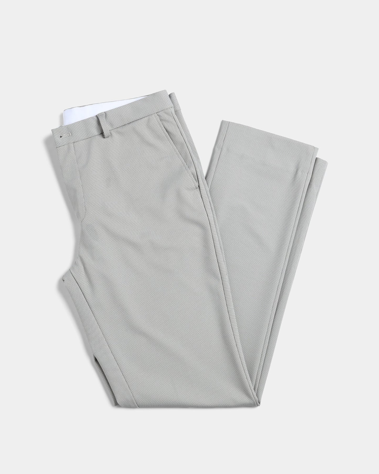 Beige TechPro Textured Trouser - Wayne