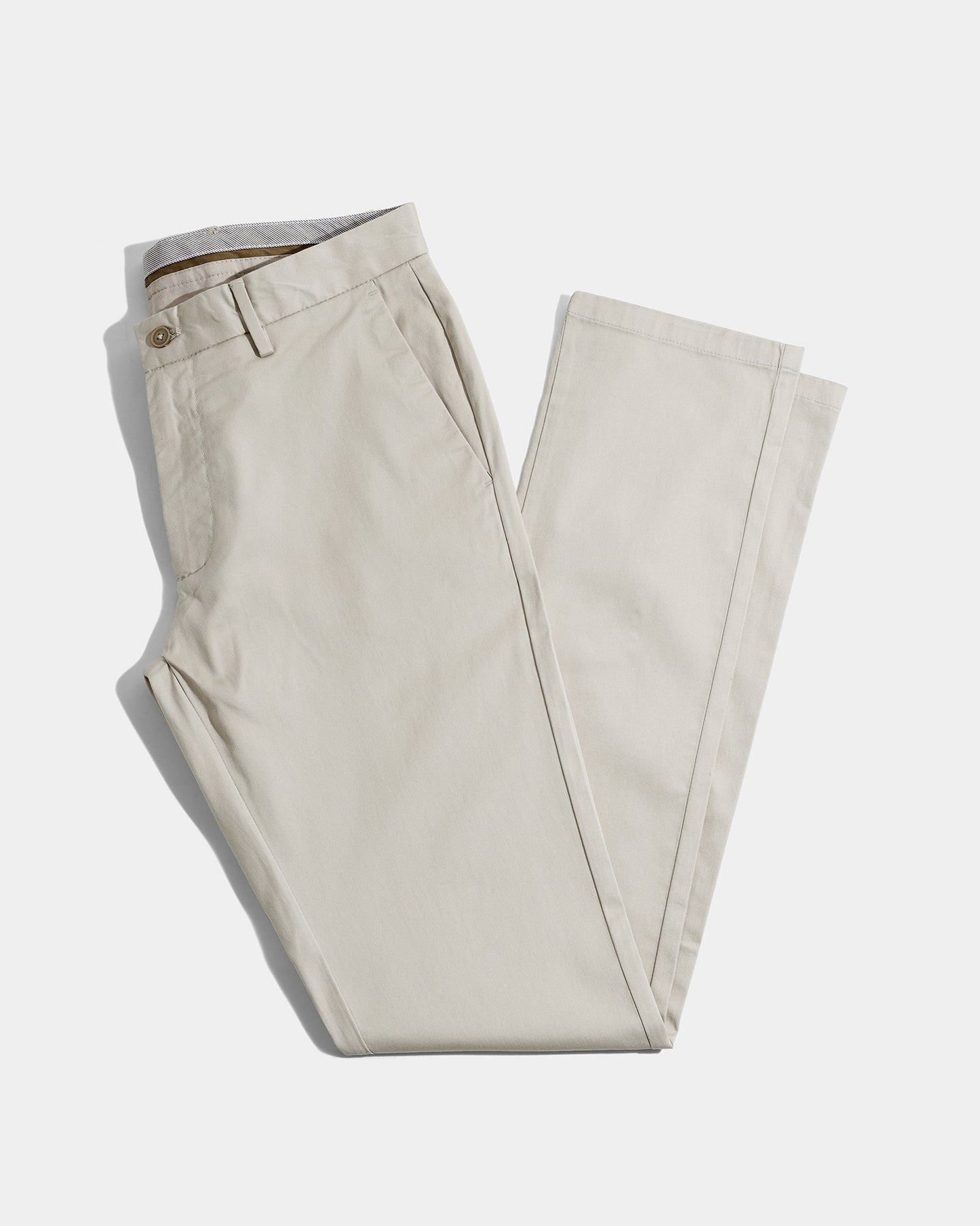 Beige Textured Khakis - Aspen