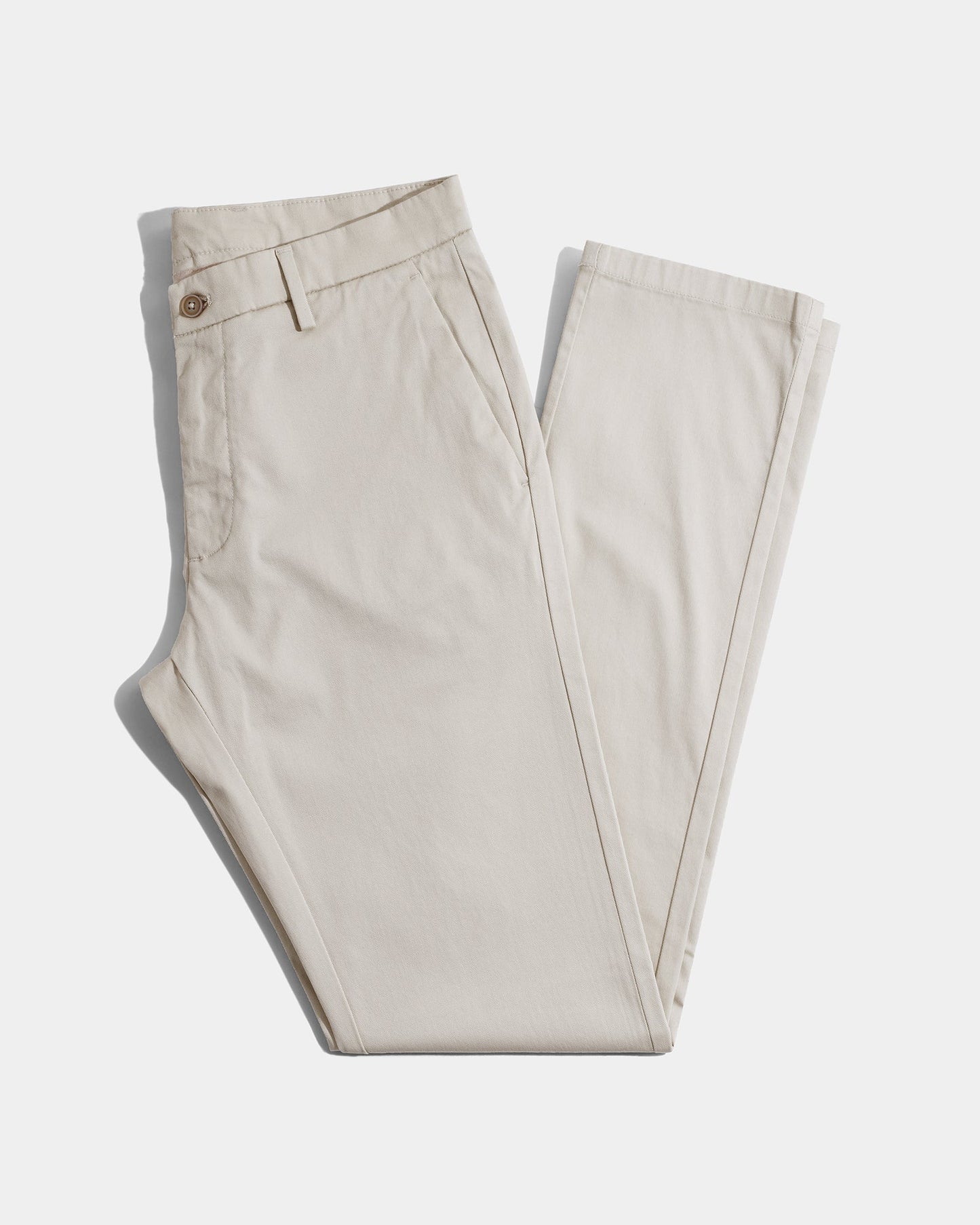 Beige Textured Khakis - Aurea
