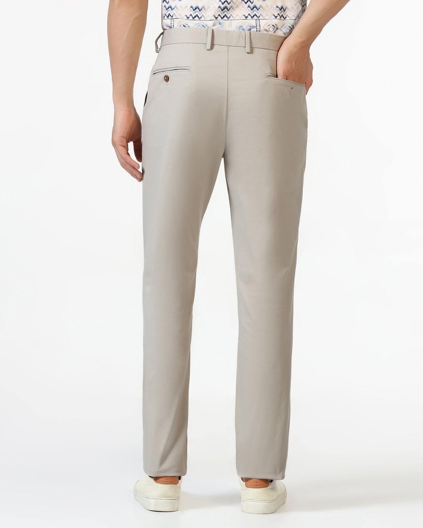 Beige Textured Khakis - Murray