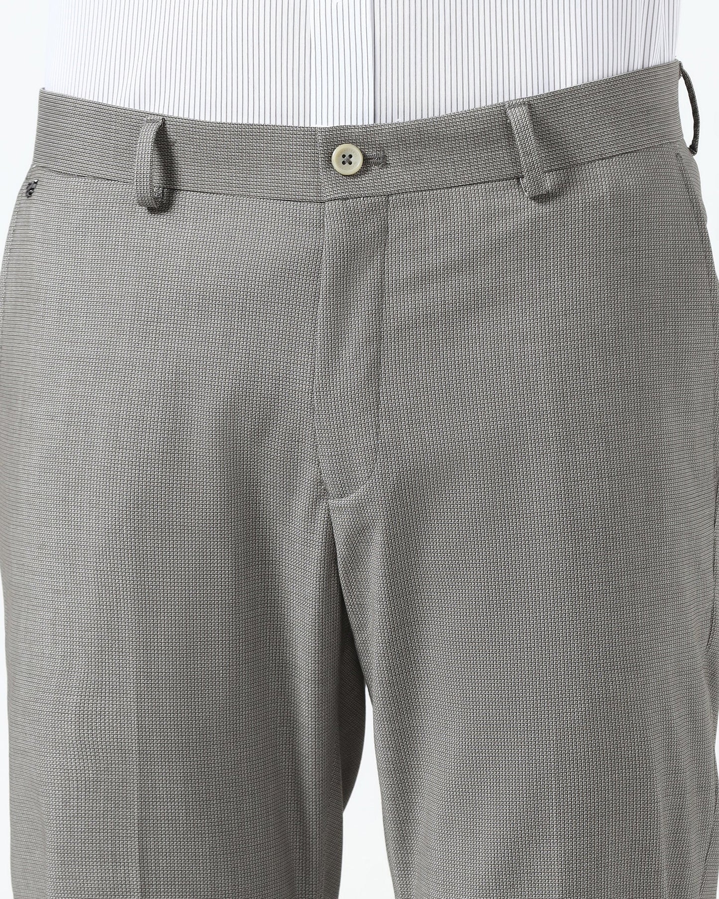 Beige Textured Trouser - George