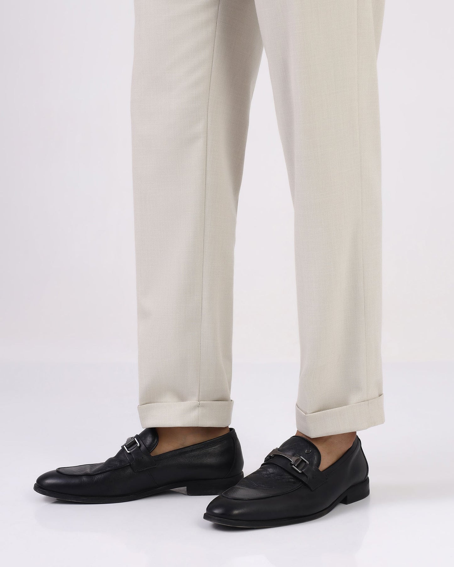 Beige Textured Trouser - Marta
