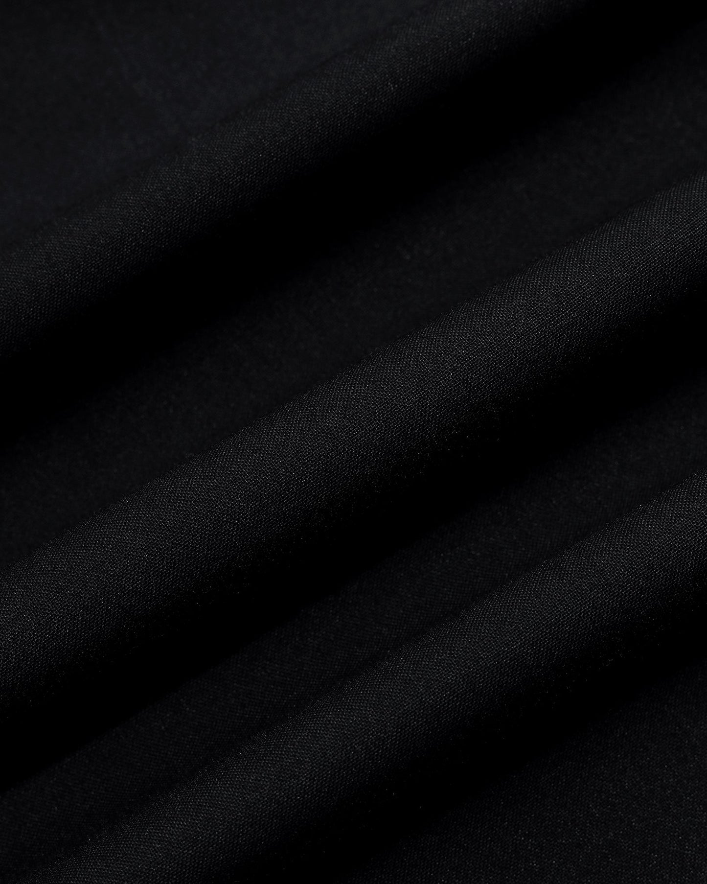 Black Solid Trouser - Luis
