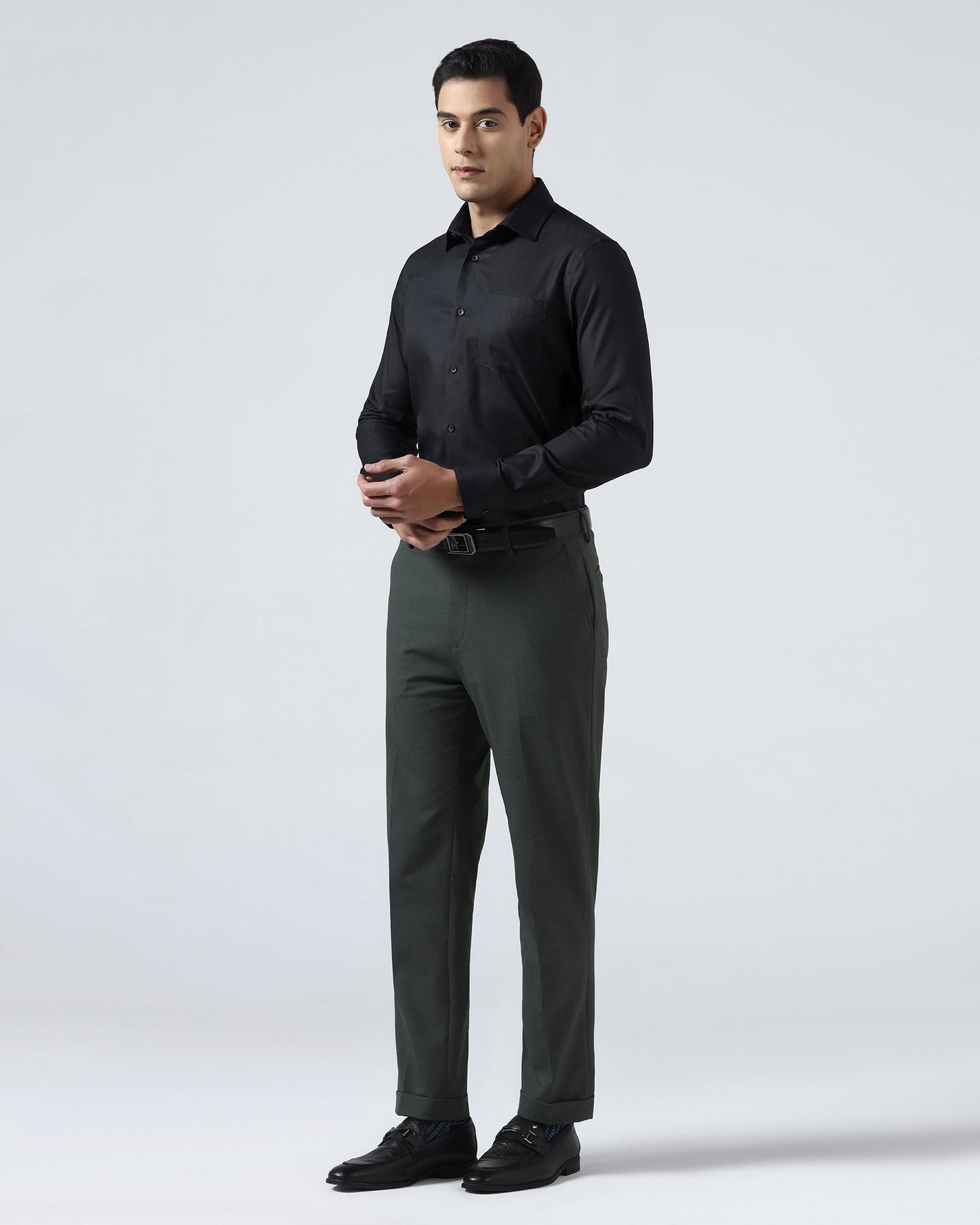 Black Check Shirt - Phylem
