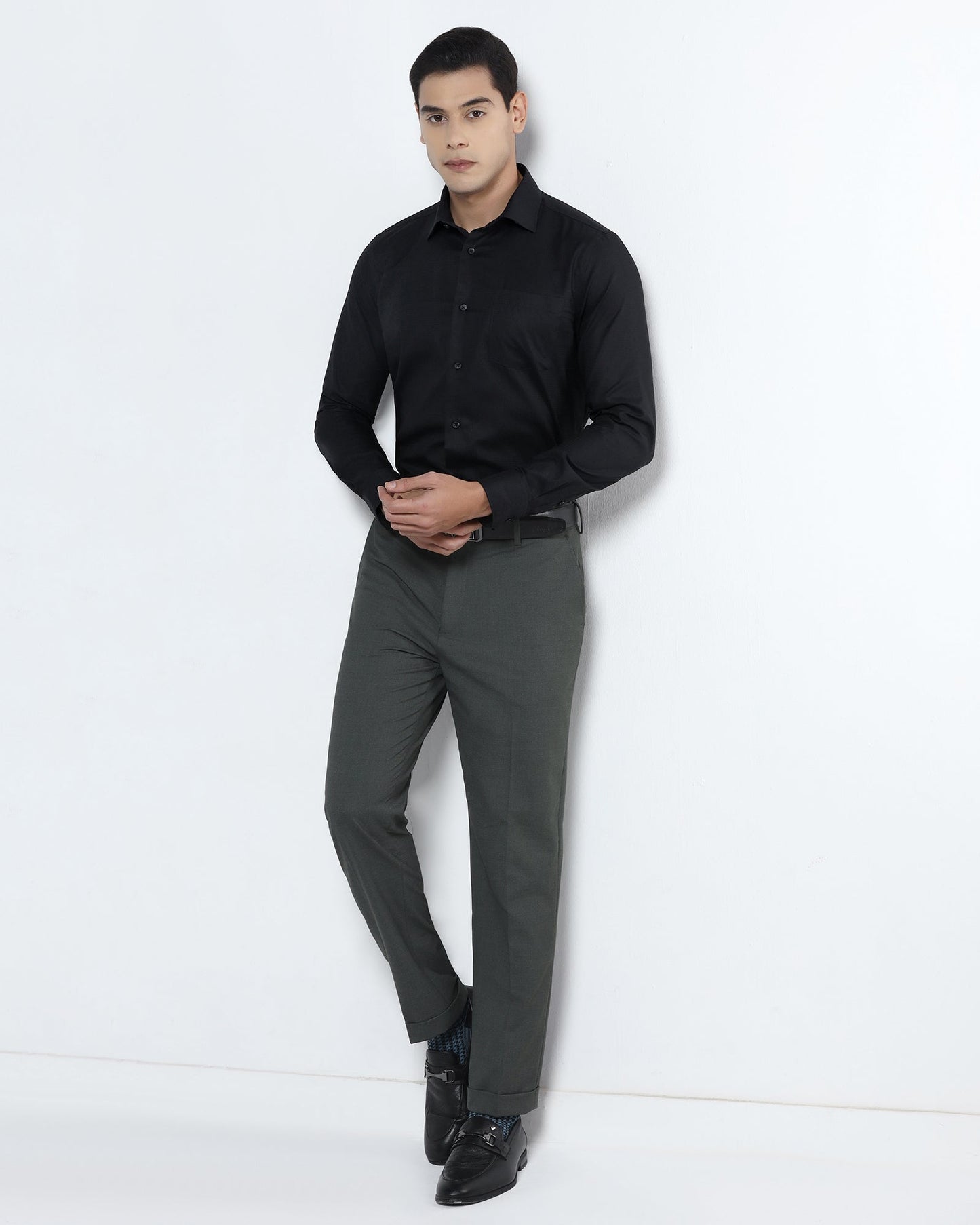 Black Check Shirt - Phylem