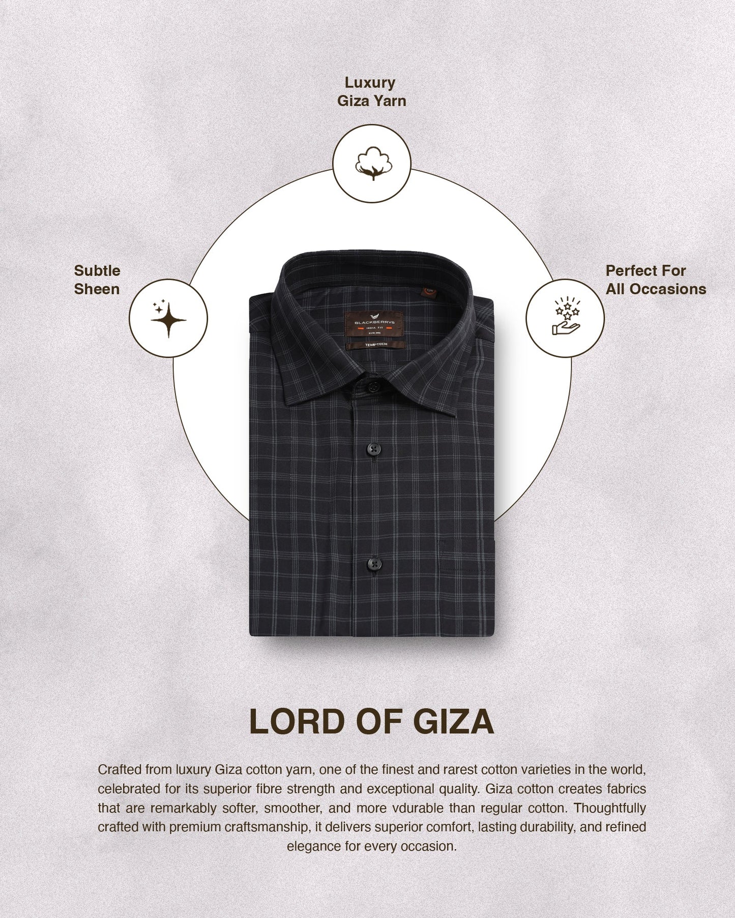 Black Check Shirt - Renew