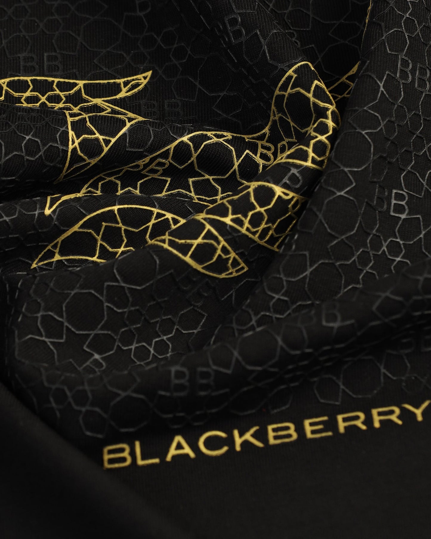 Black Crew Neck Solid T-Shirt - Fly