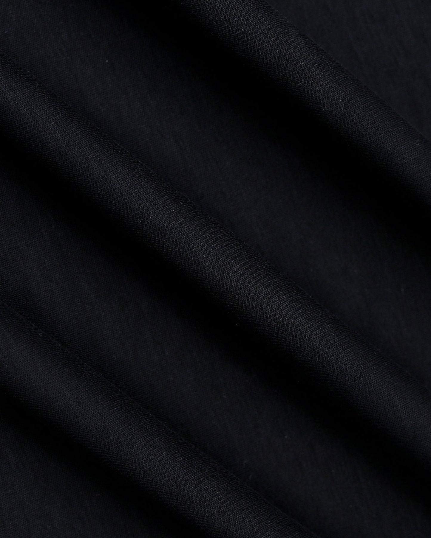 Black Luxe Solid Polo - Toll
