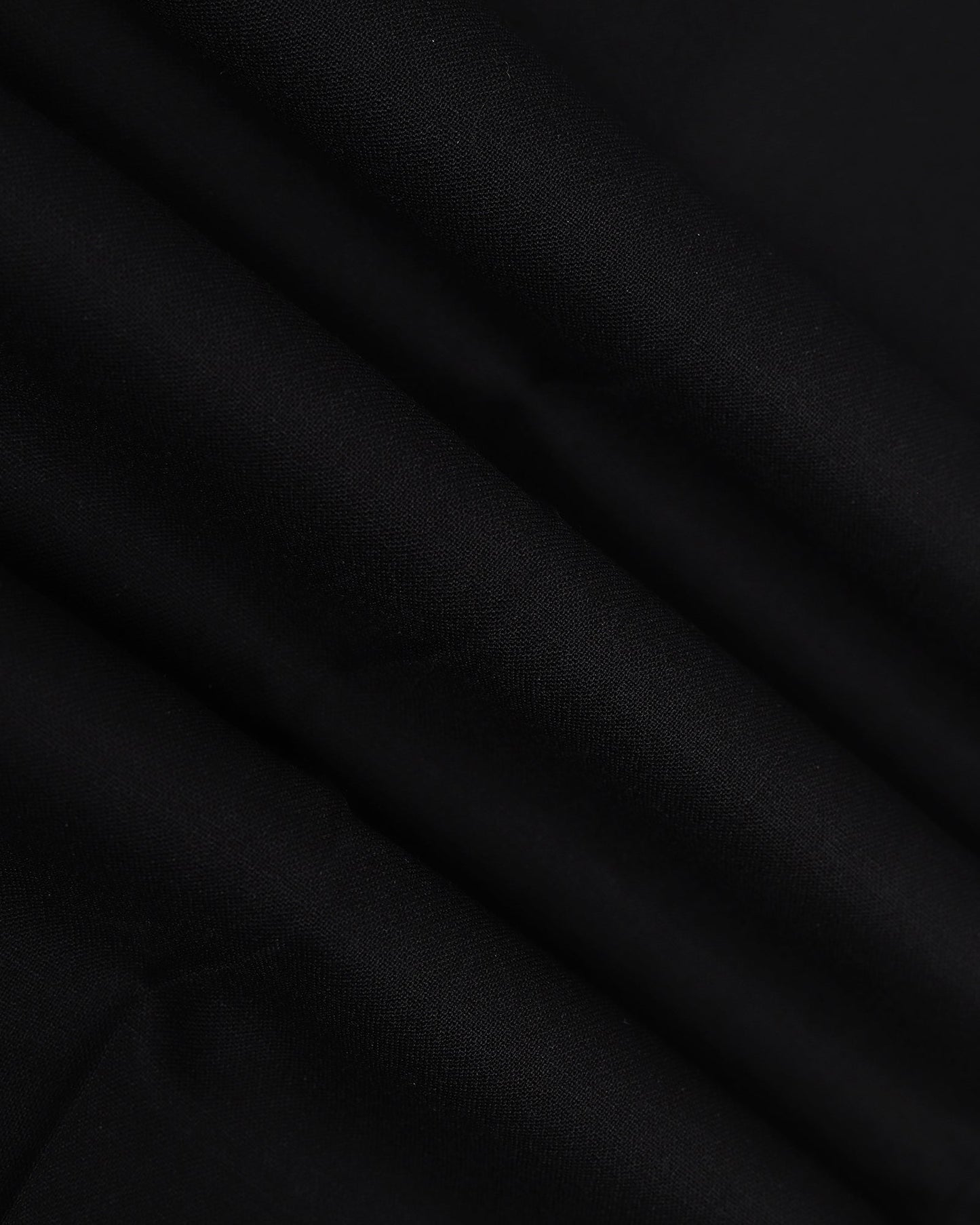 Black Luxe Solid Trouser - Meter
