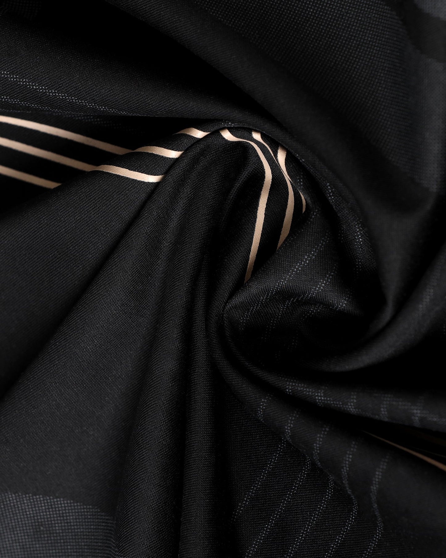 Black Printed Polo - Kenny