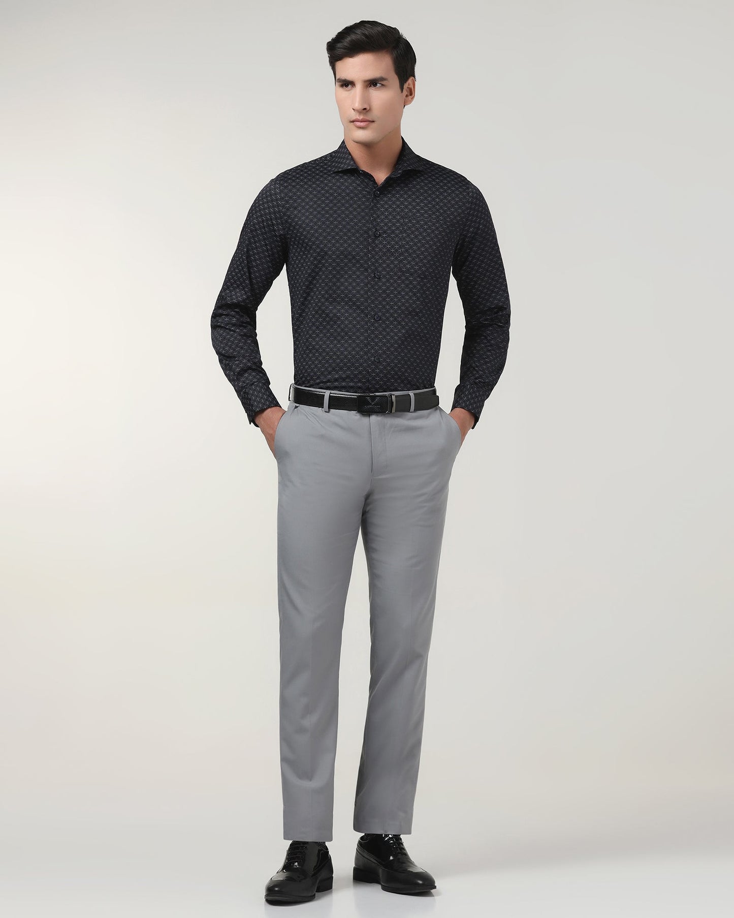 Black Printed Shirt - Cloud