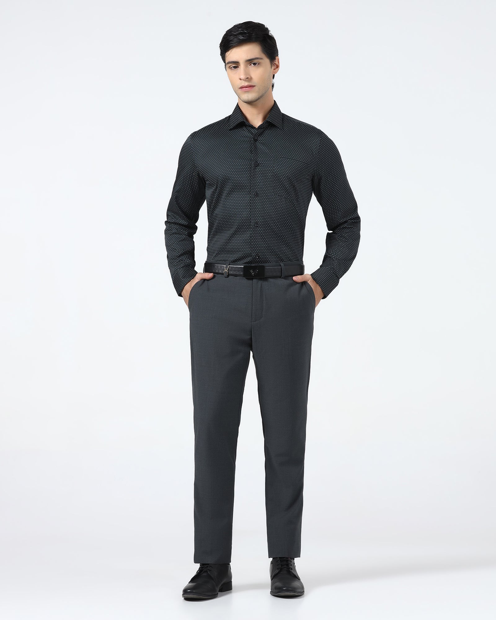 Black Printed Shirt - Rapid