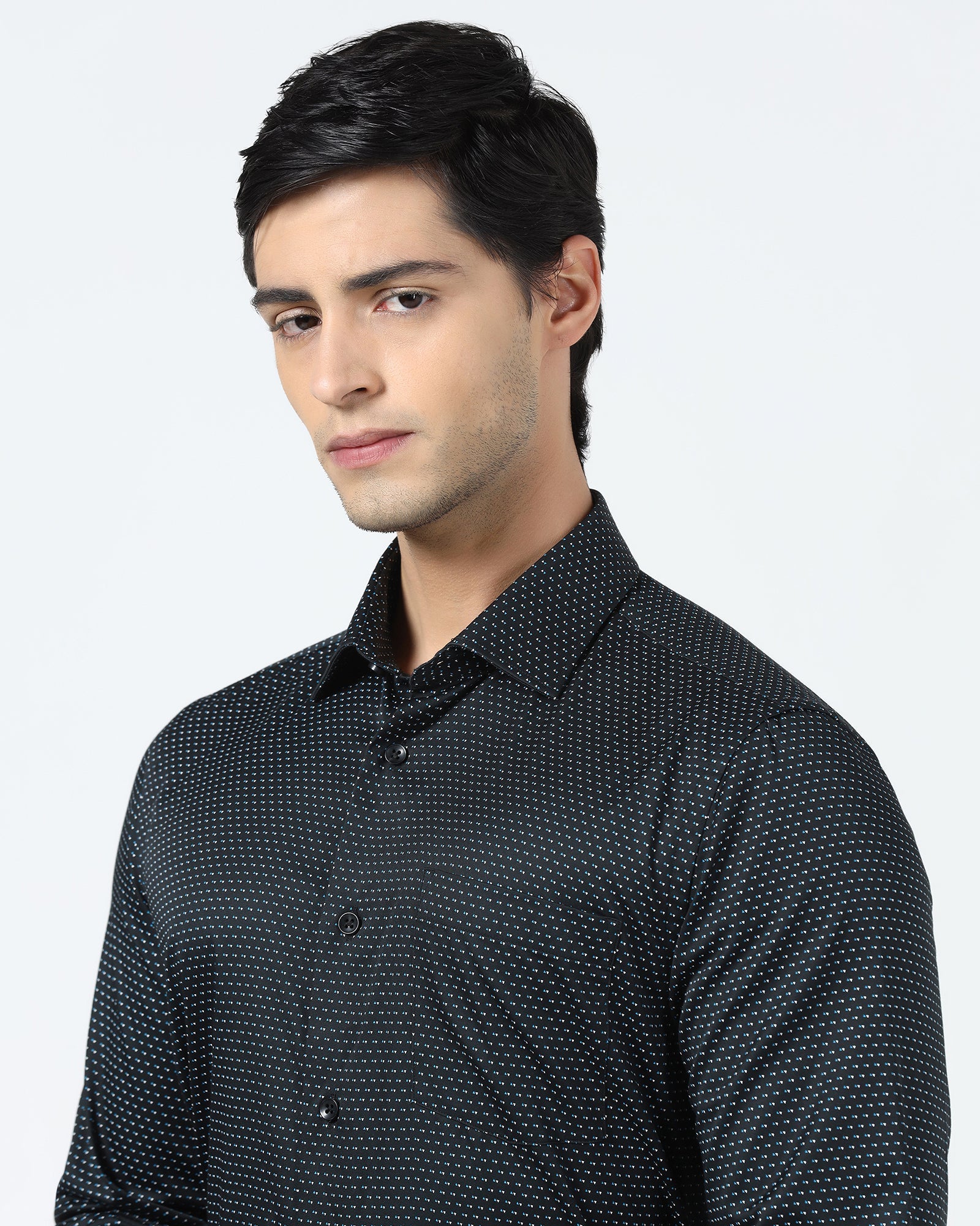 Black Printed Shirt - Rapid