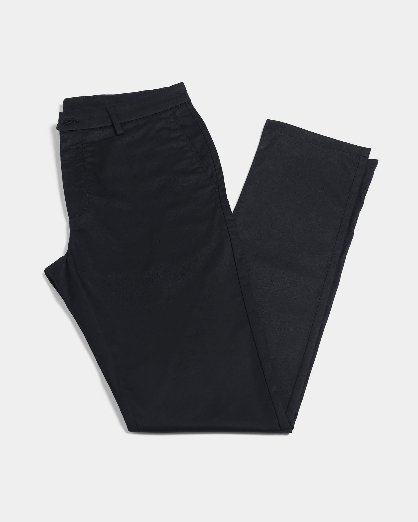 Black Solid Khakis - Elm