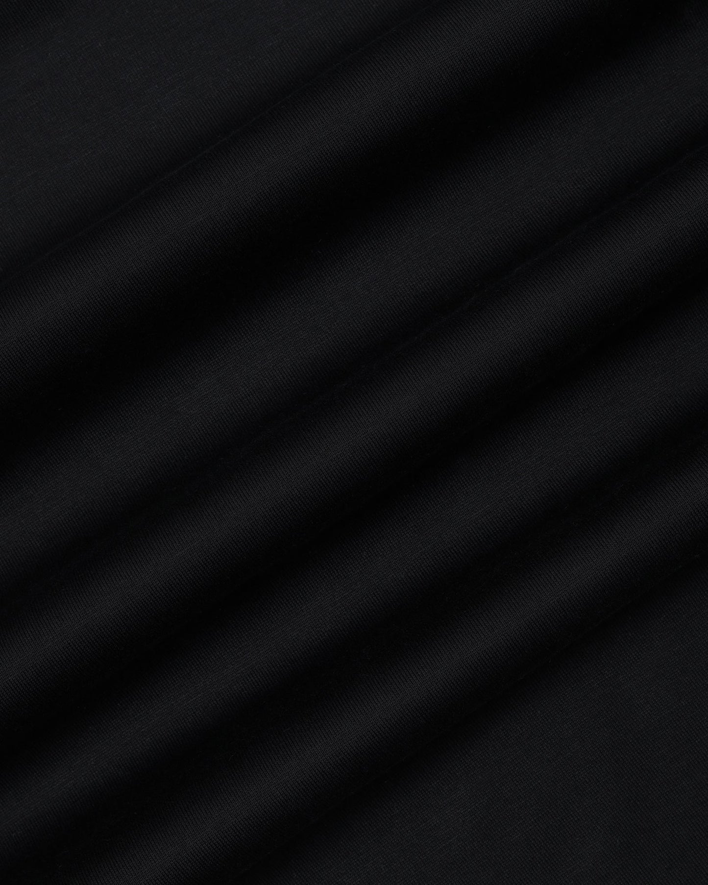 Black Solid Polo - Ram