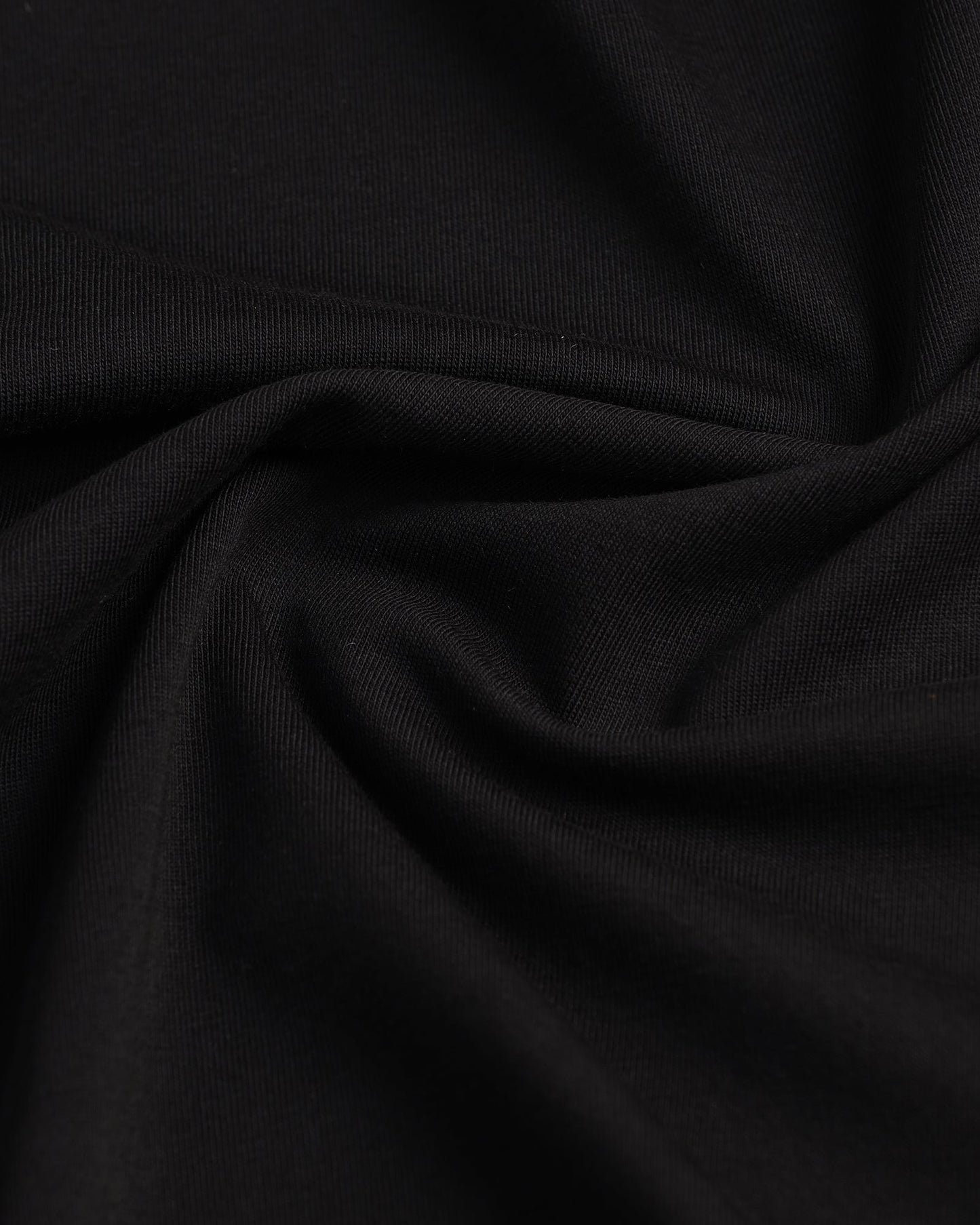 Must Haves Black Crew Neck Solid T-Shirt - Twin