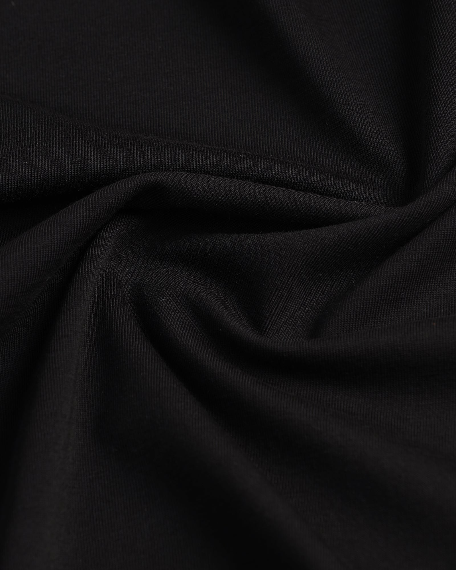 Must Haves Black Crew Neck Solid T-Shirt - Twin