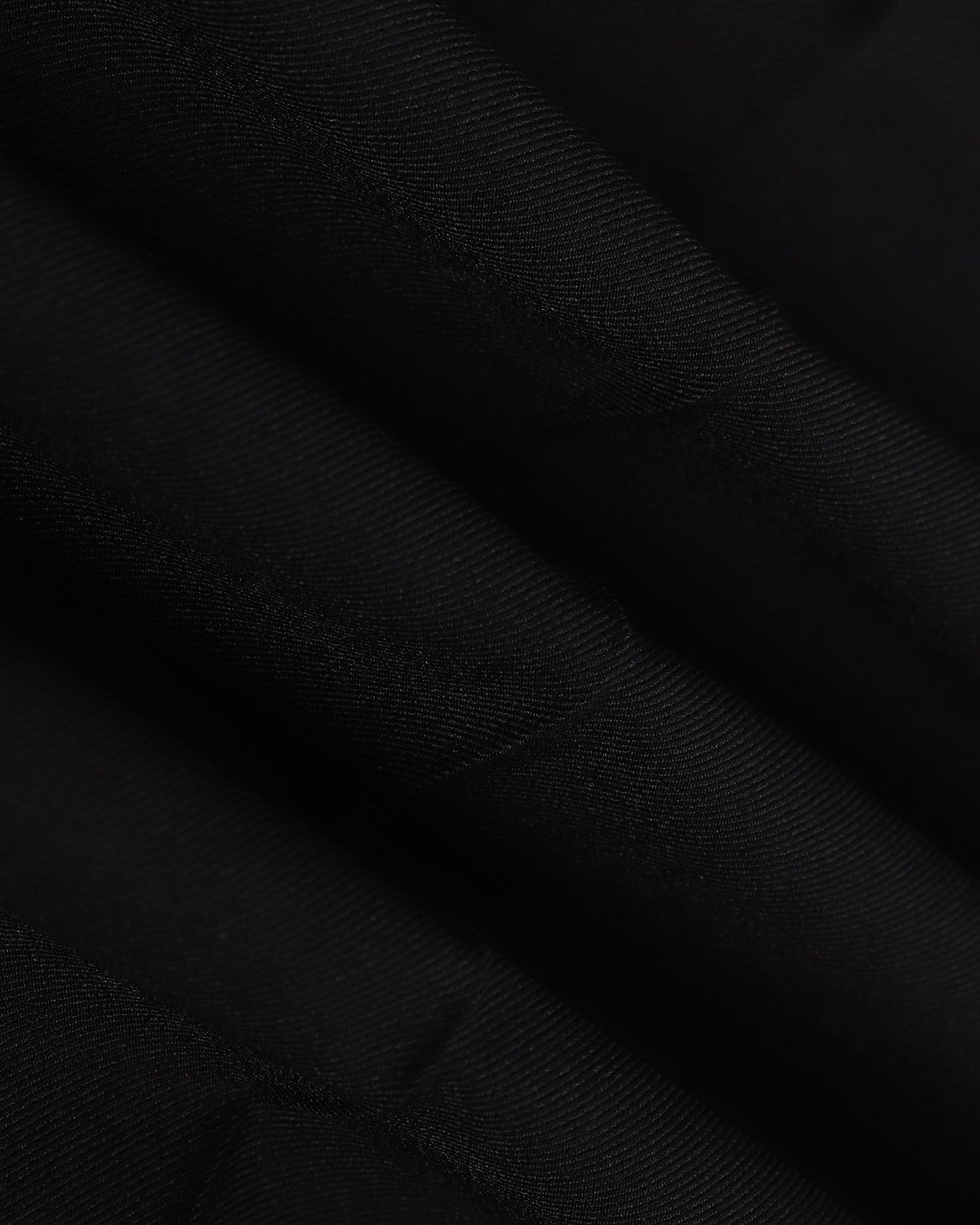 Black Solid Trouser - Black-265
