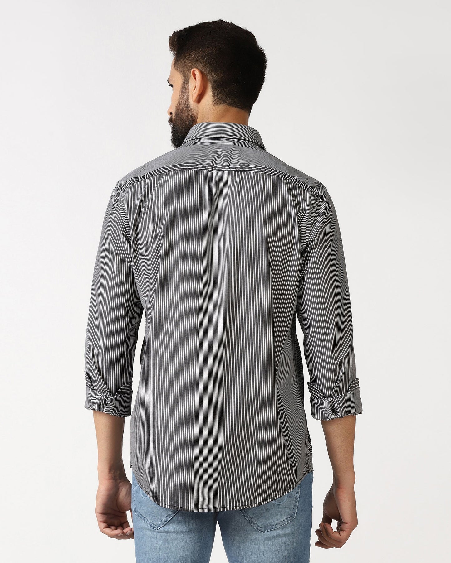 Black Stripe Shirt - Juden