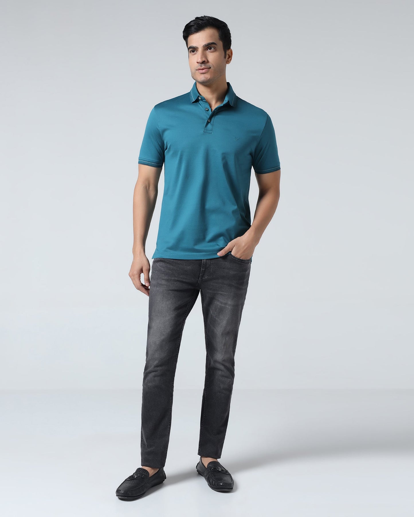 Black Superflex Slim Fit Jeans - Armin