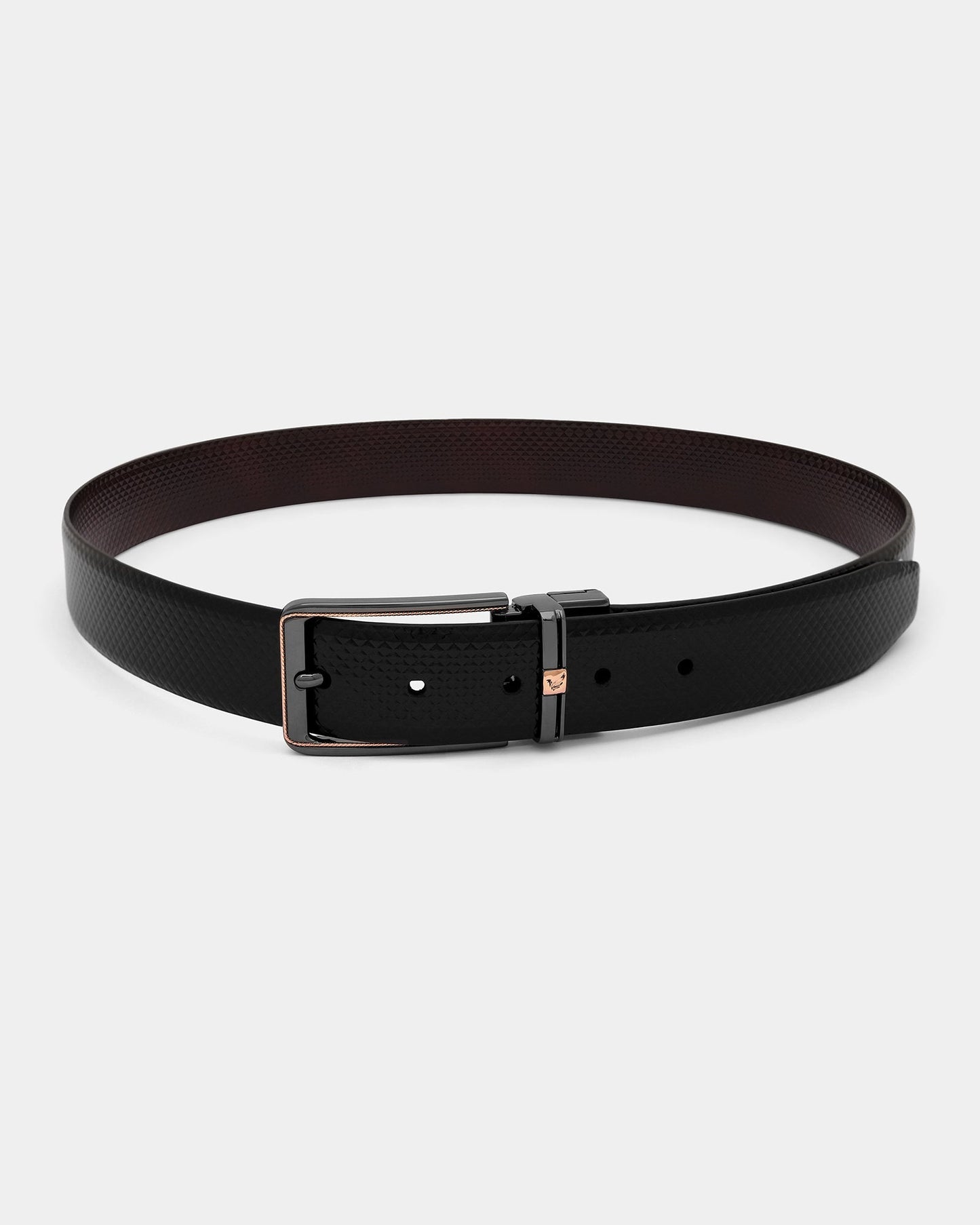 Black Tan Solid Belts - Albion