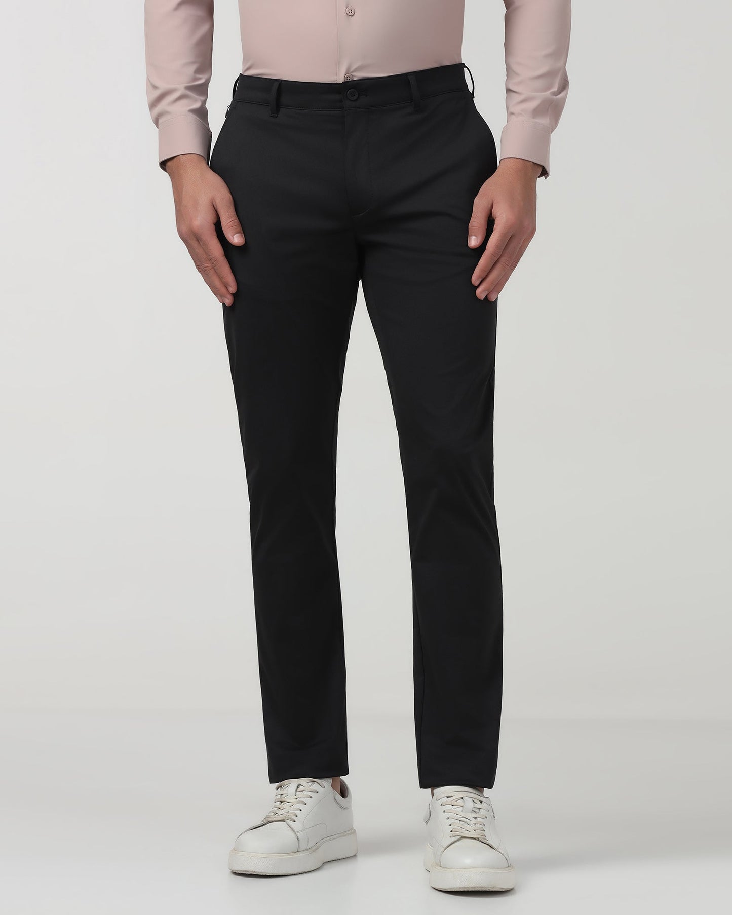 Black TechPro Solid Khakis - Yukon