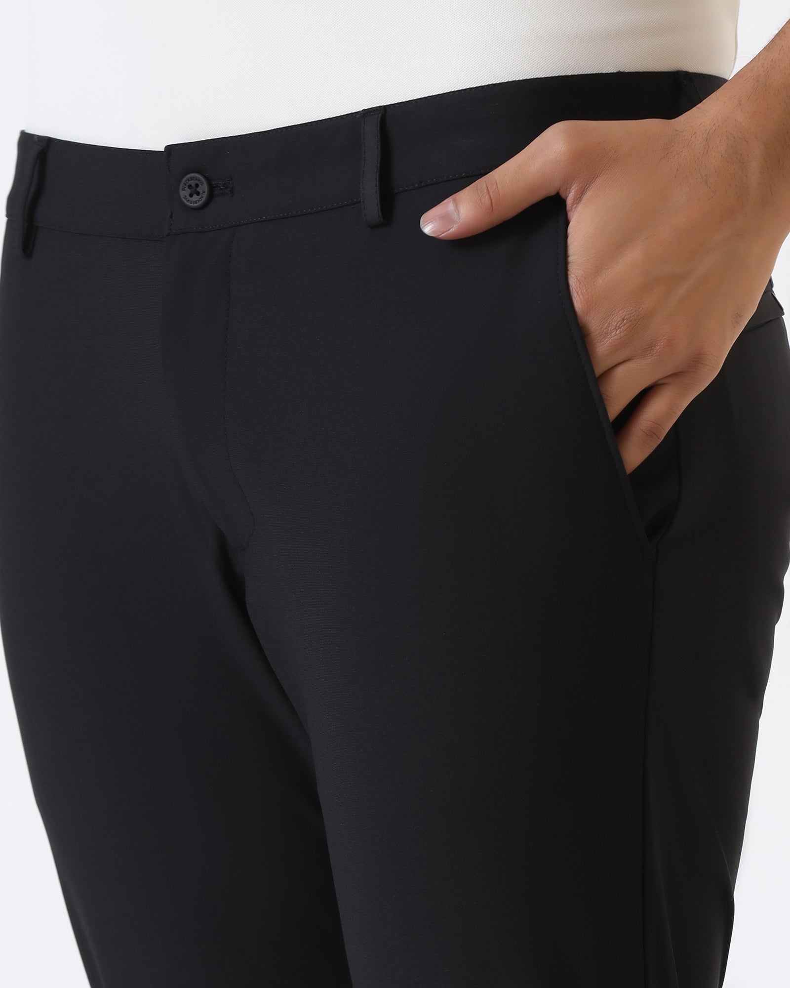 Black Techpro Solid Khakis - Yukon