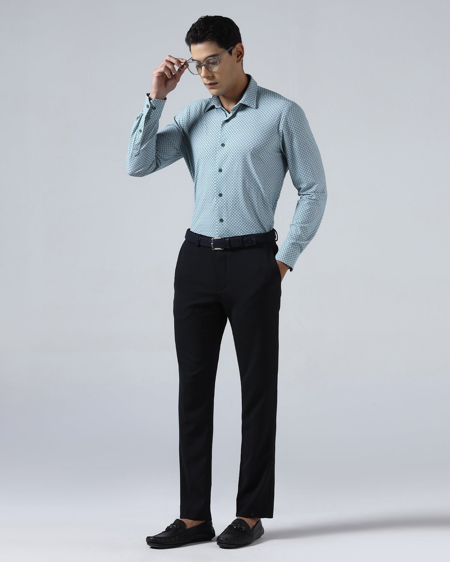 Black TechPro Solid Trouser - Dean