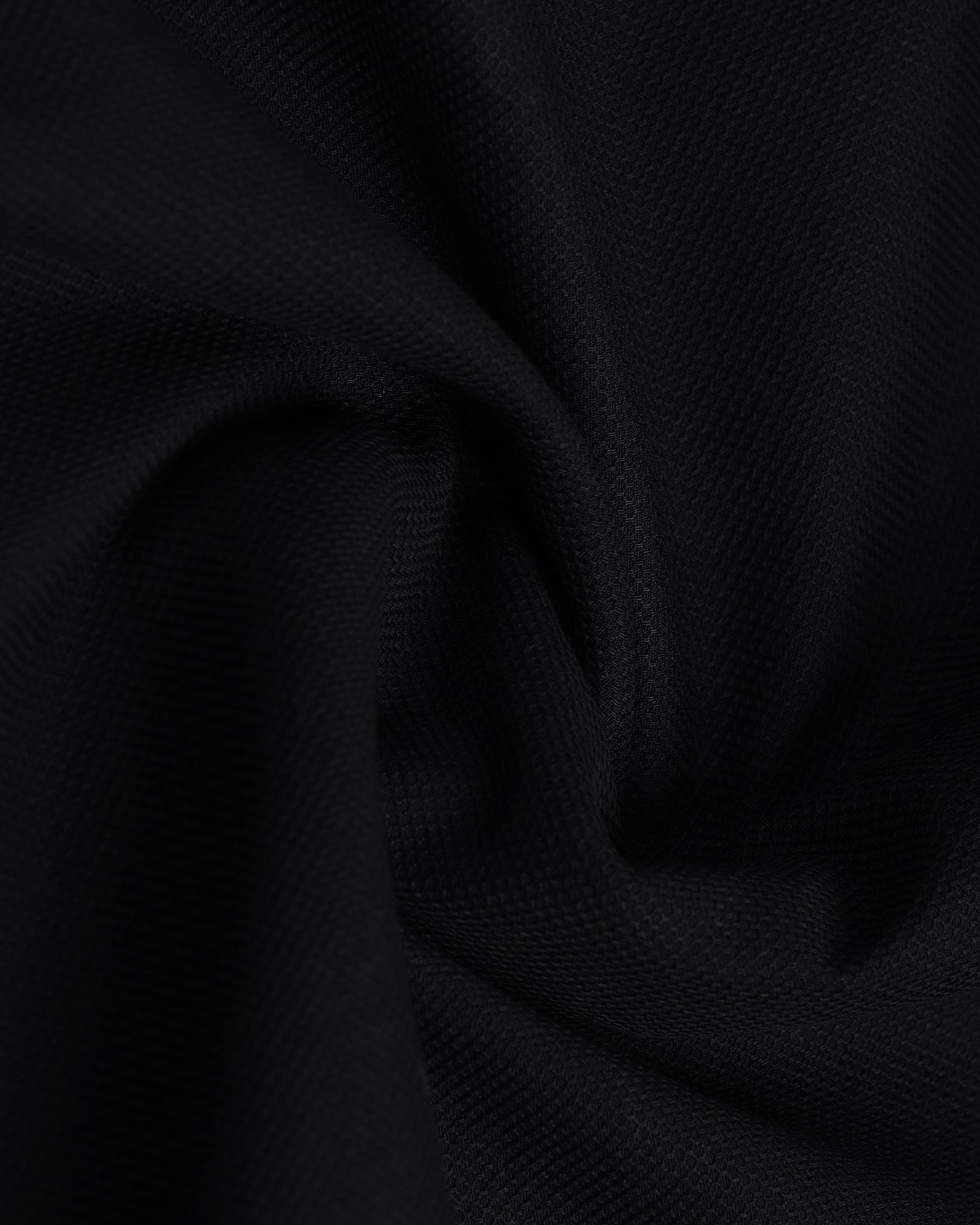 Black Textured Shirt - Caty